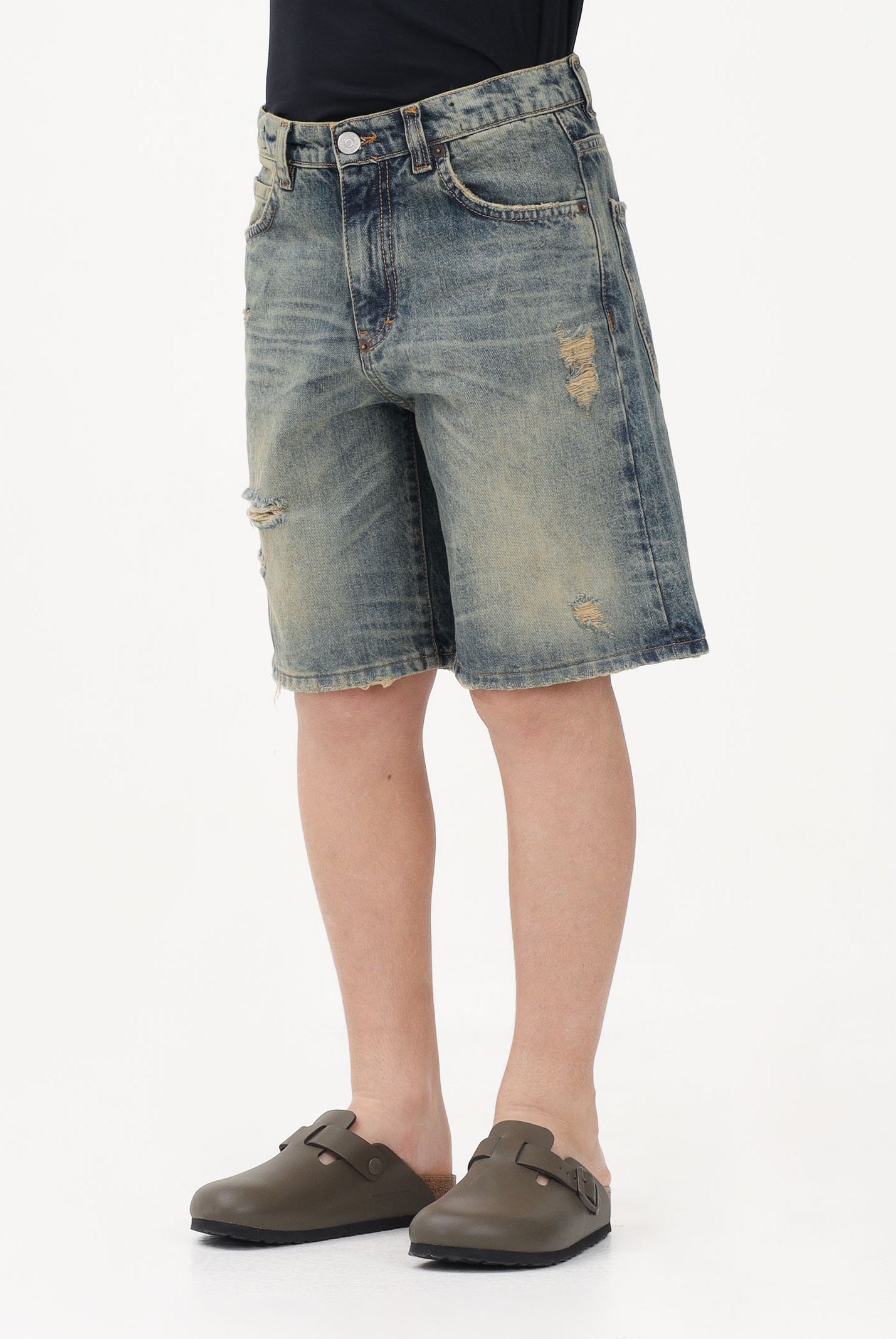 I'M BRIAN Shorts in denim vintage da bambino KEVINJL126 L126 I'M BRIAN
