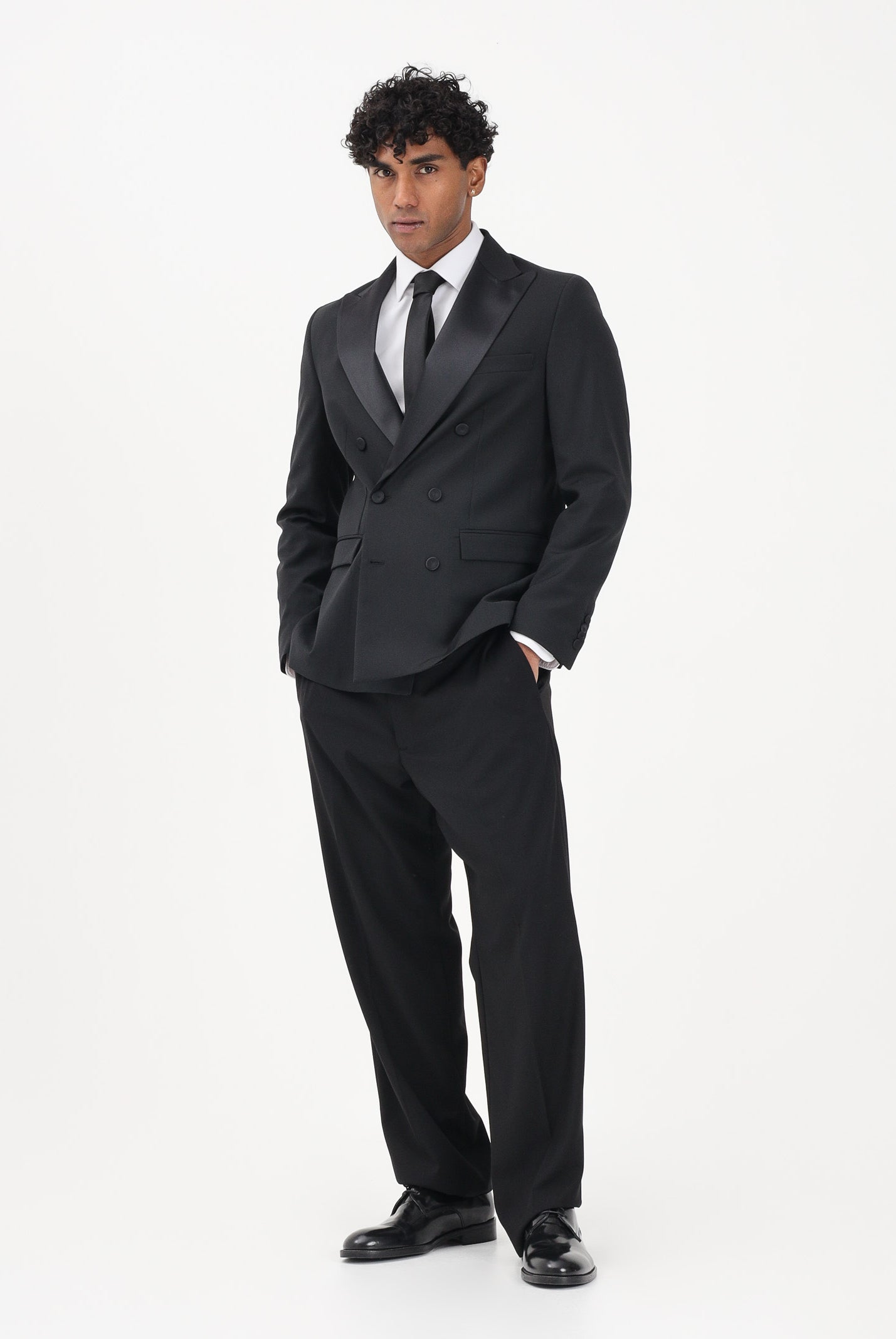 I'M BRIAN Pantalone elegante nero da uomo PA3683 009 I'M BRIAN