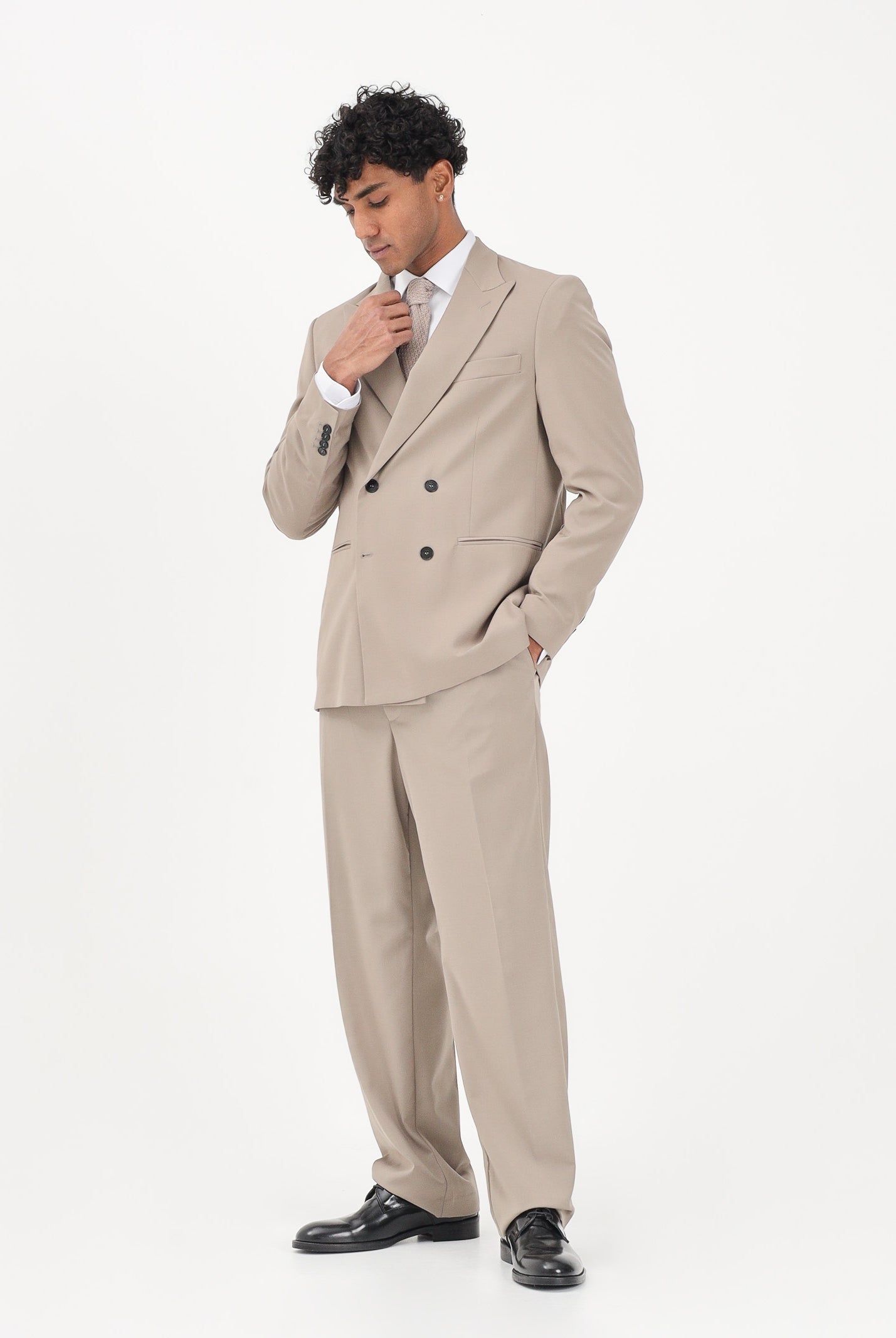I'M BRIAN Pantalone elegante beige da uomo PA3683 TA I'M BRIAN