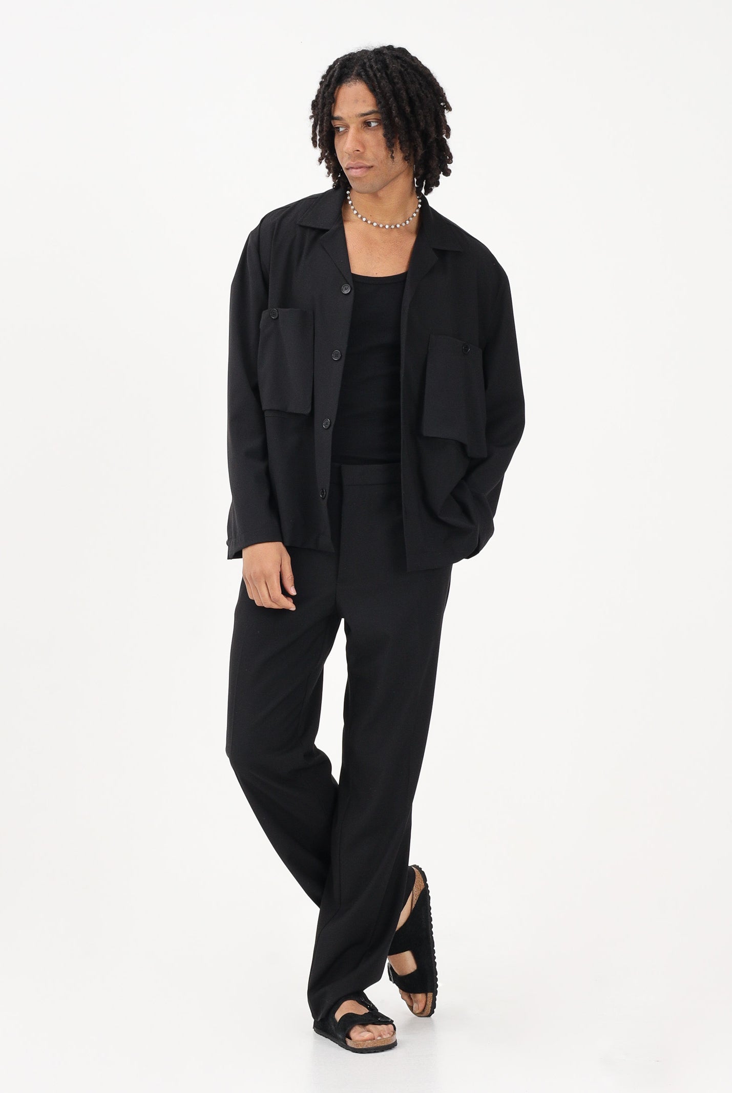 I'M BRIAN Pantalone nero da uomo PA3684 009 I'M BRIAN