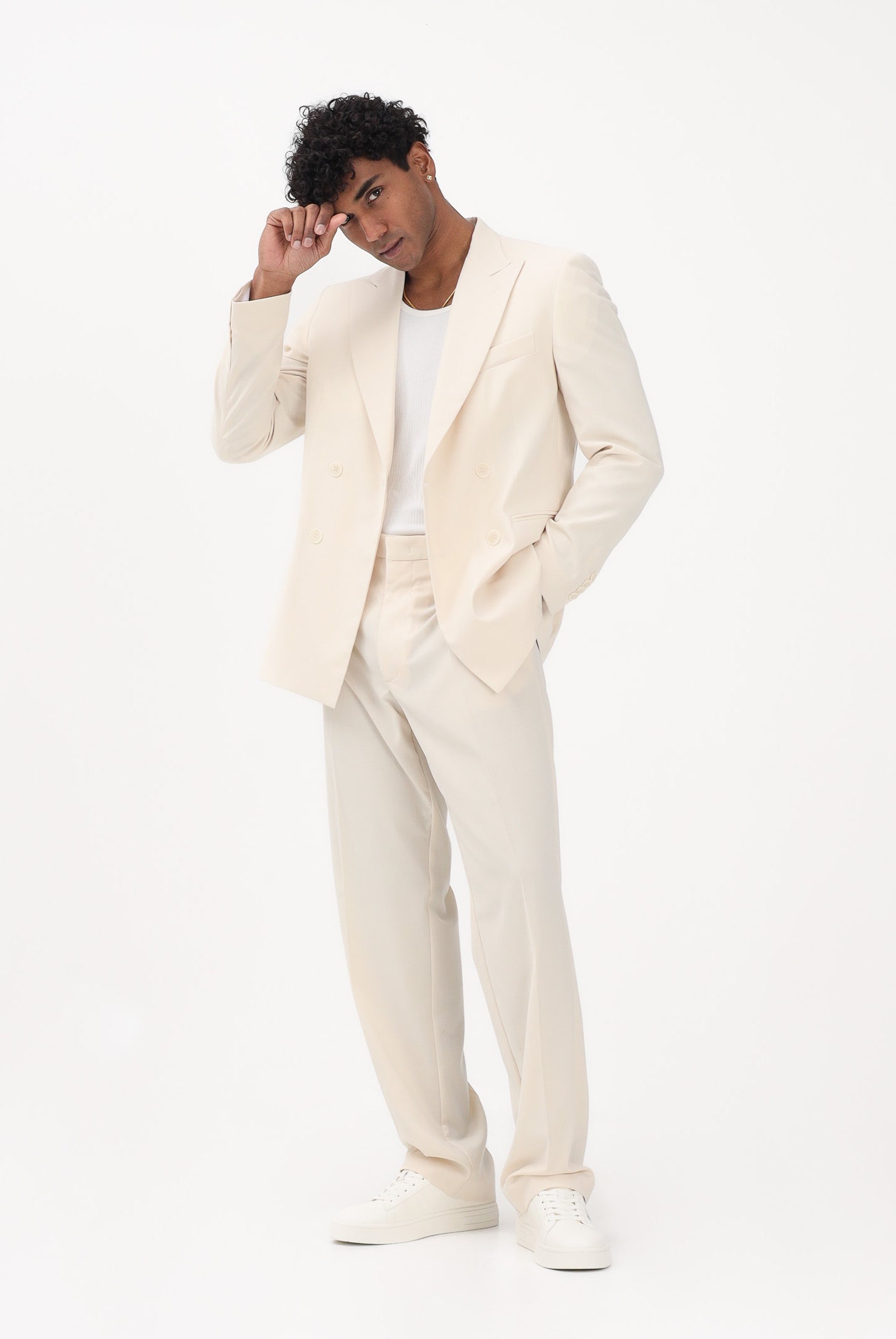 I'M BRIAN Pantalone panna da uomo PA3684 PA I'M BRIAN