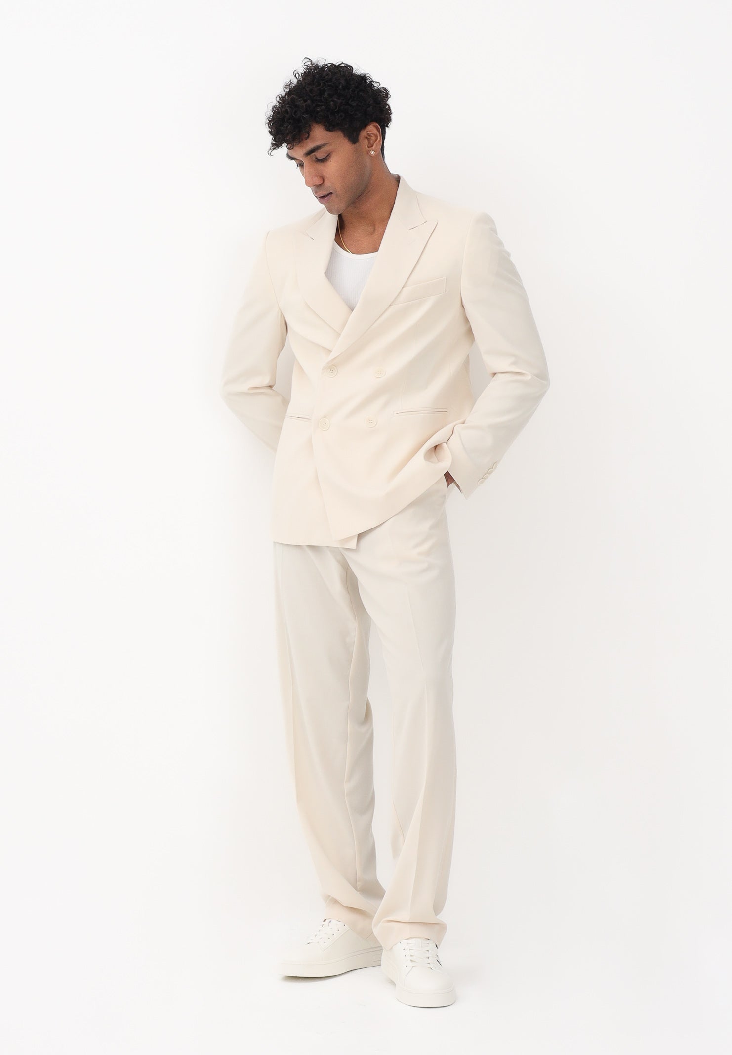 I'M BRIAN Pantalone panna da uomo PA3684 PA I'M BRIAN