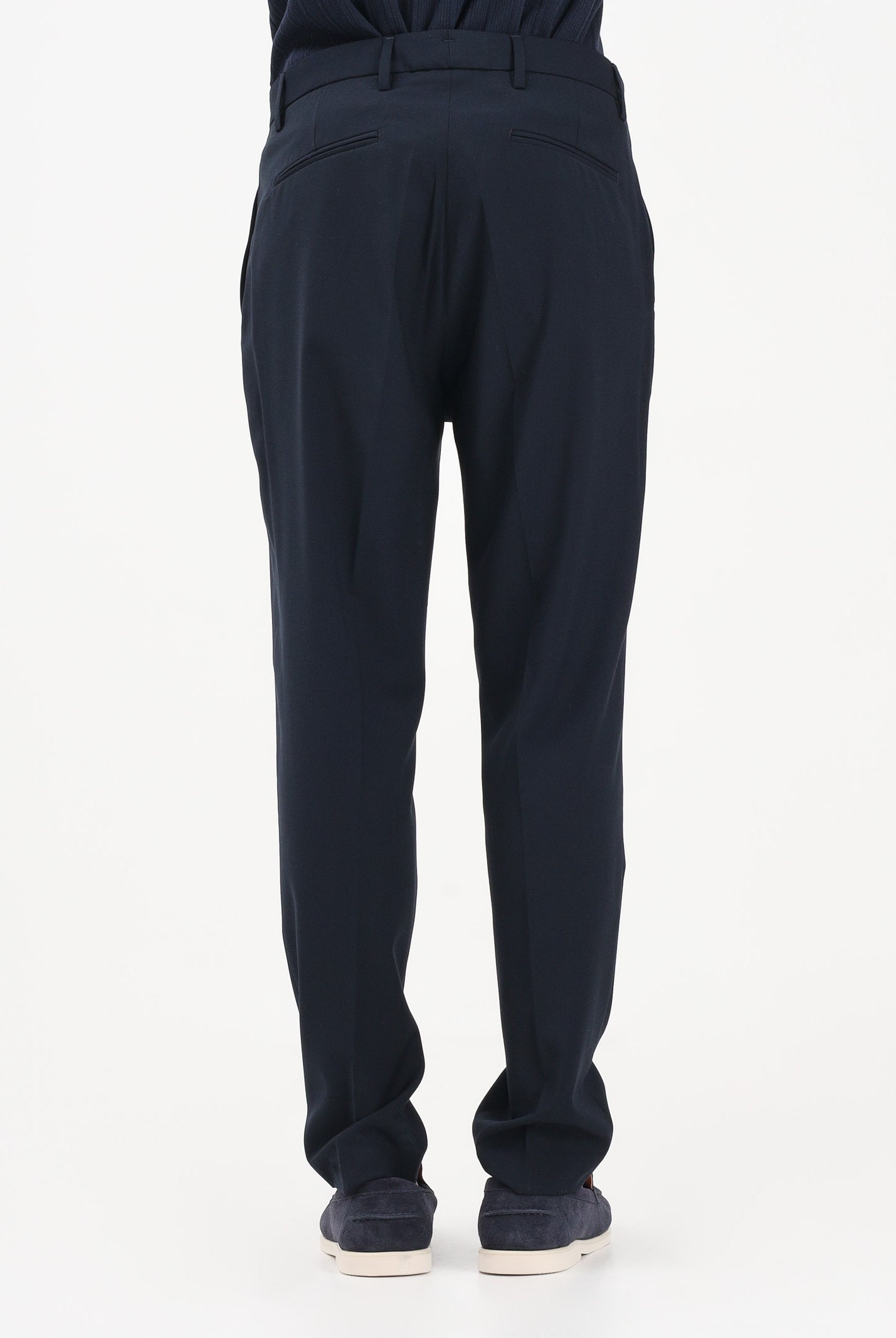 I'M BRIAN Pantalone elegante blu da uomo PA3686 005 I'M BRIAN