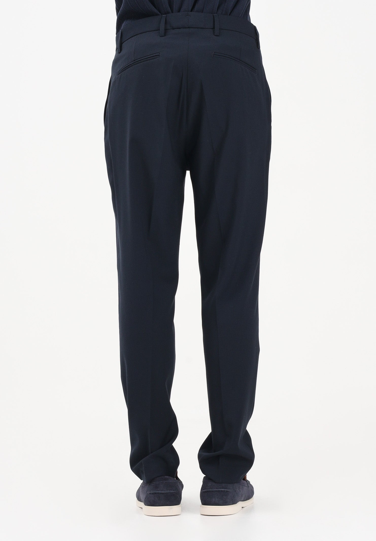 I'M BRIAN Pantalone elegante blu da uomo PA3686 005 I'M BRIAN