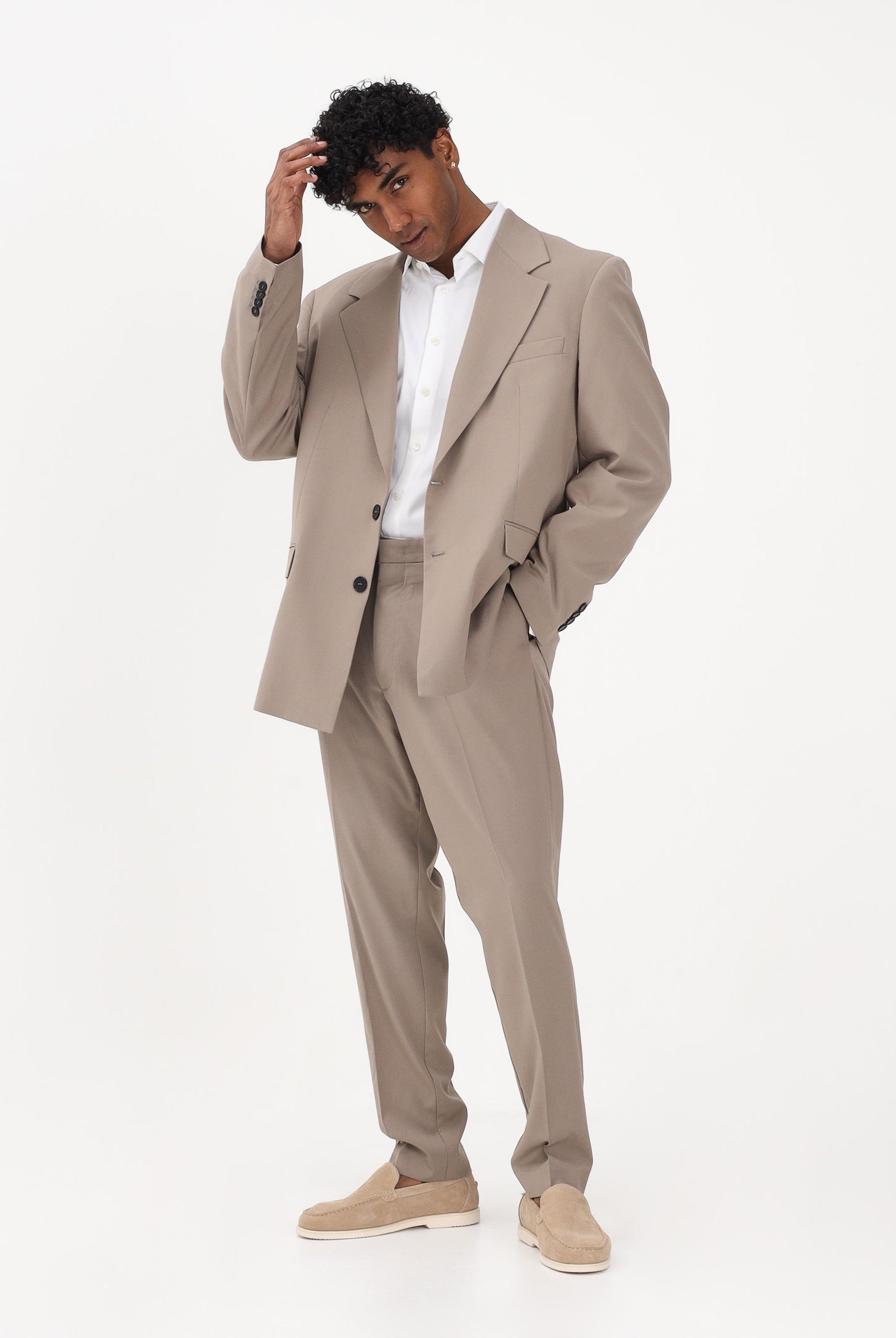 I'M BRIAN Pantalone elegante beige da uomo PA3686 TA I'M BRIAN