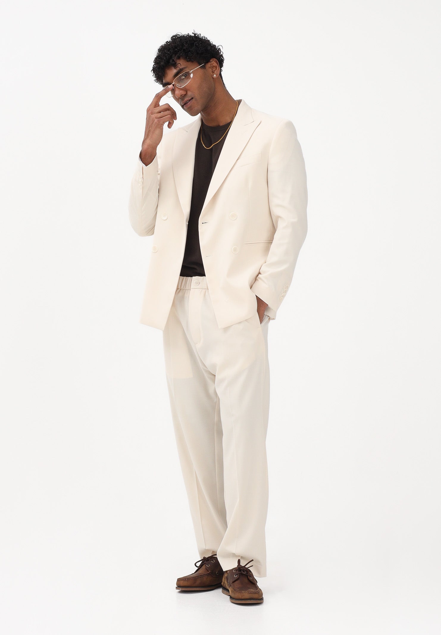 I'M BRIAN Pantalone panna da uomo PA3692 PA I'M BRIAN