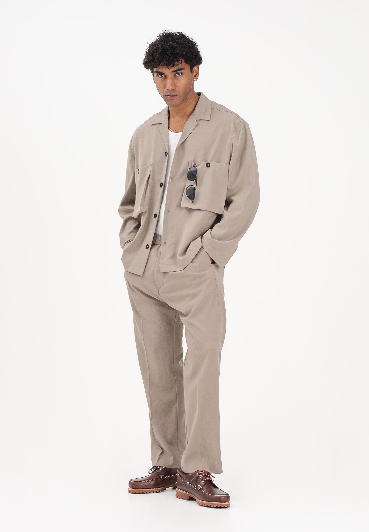 I'M BRIAN Pantalone beige da uomo PA3692 TA I'M BRIAN