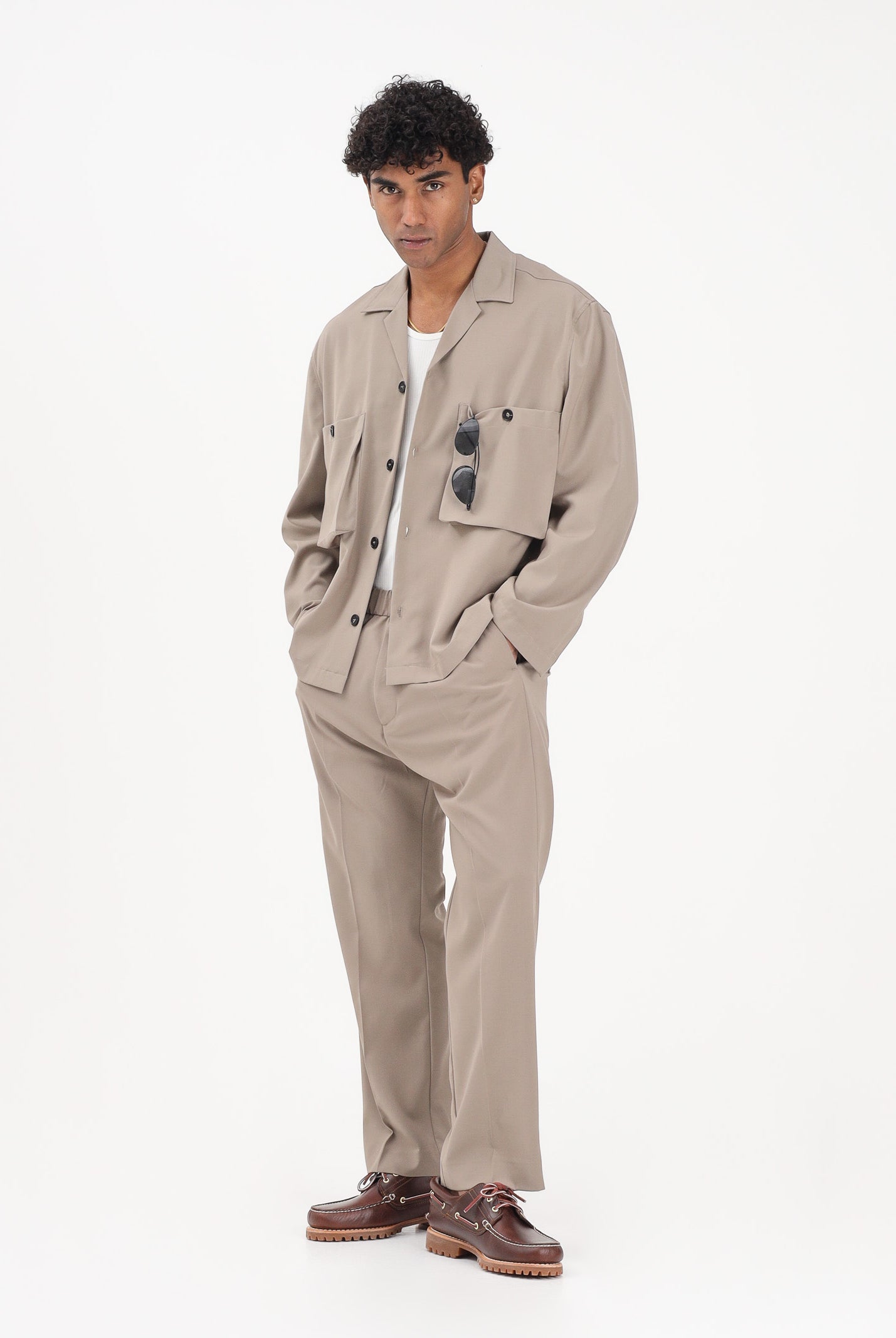 I'M BRIAN Pantalone beige da uomo PA3692 TA I'M BRIAN
