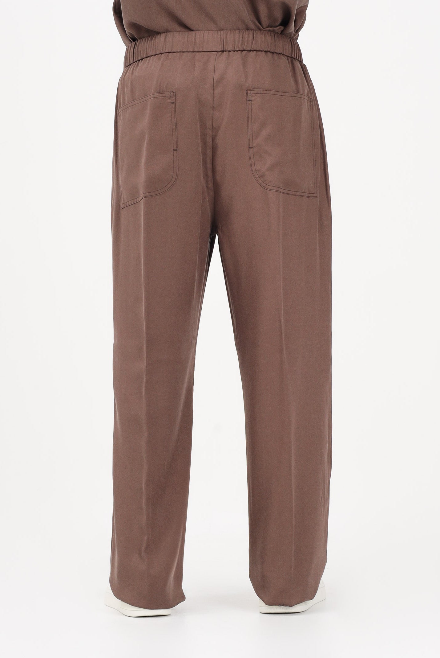 I'M BRIAN Pantalone marrone da uomo PA3696 020 I'M BRIAN