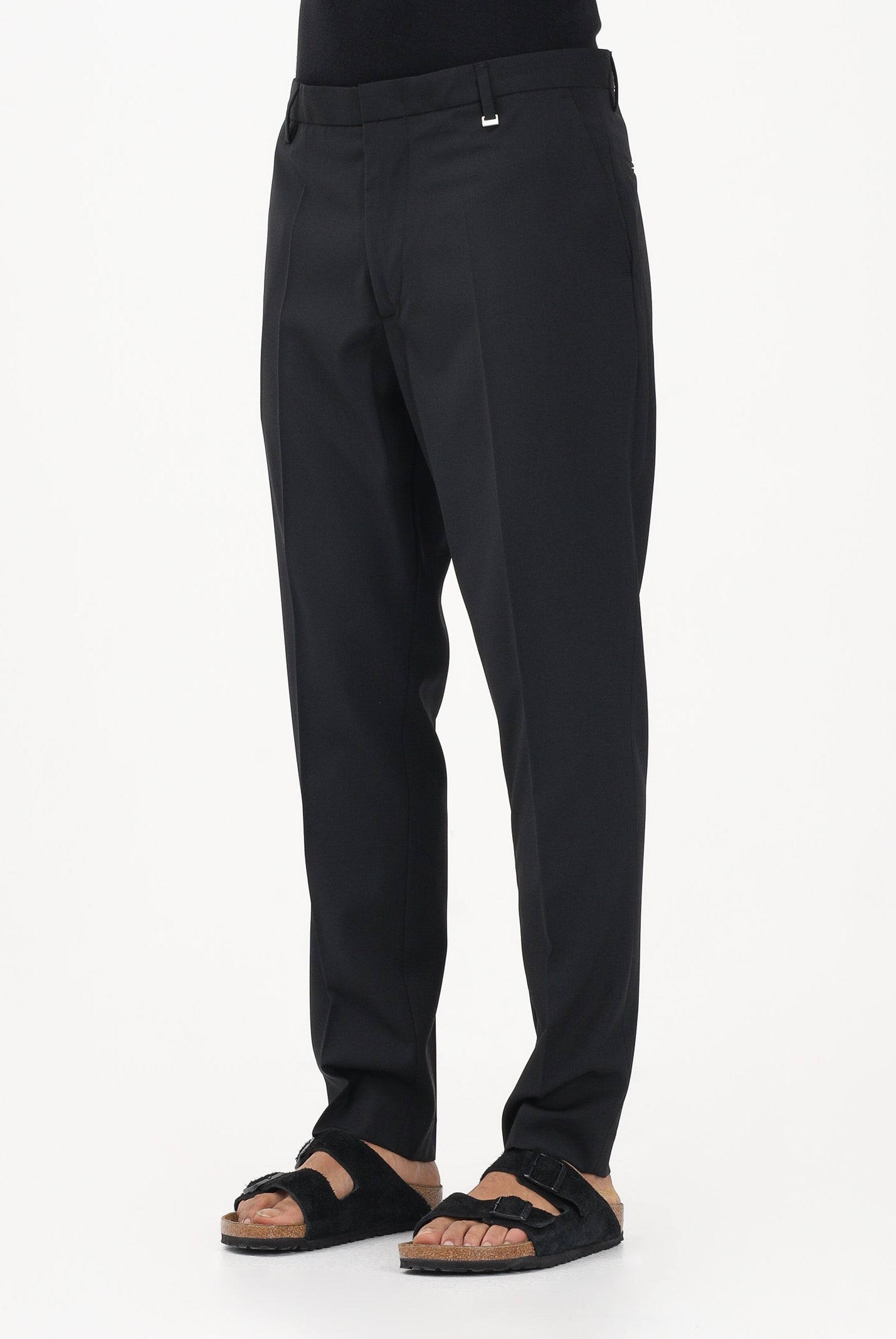 I'M BRIAN Pantalone elegante nero da uomo PA3713 009 I'M BRIAN