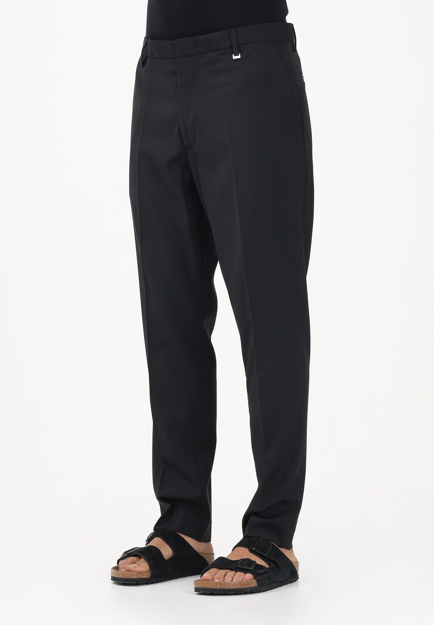 I'M BRIAN Pantalone elegante nero da uomo PA3713 009 I'M BRIAN