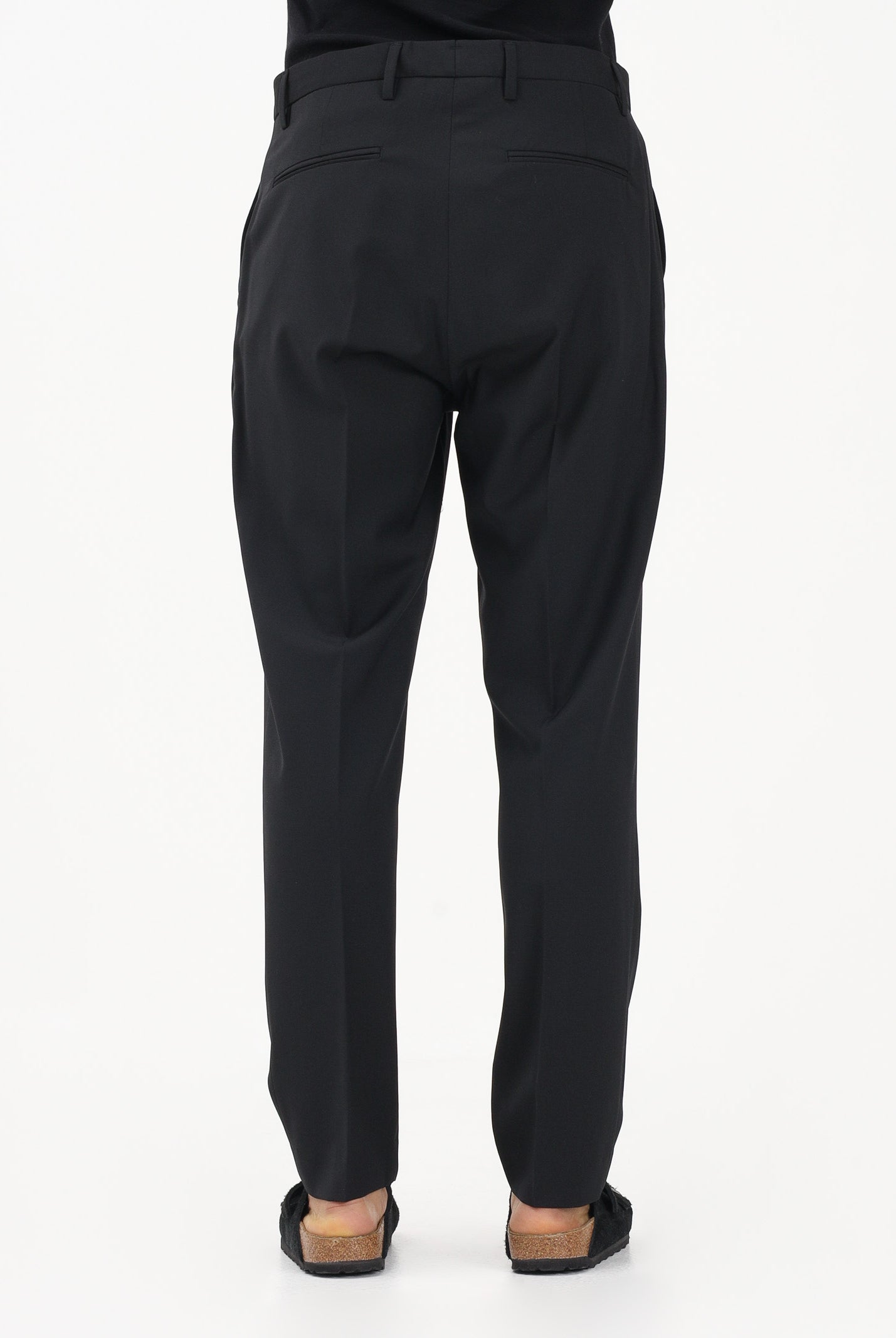 I'M BRIAN Pantalone elegante nero da uomo PA3713 009 I'M BRIAN