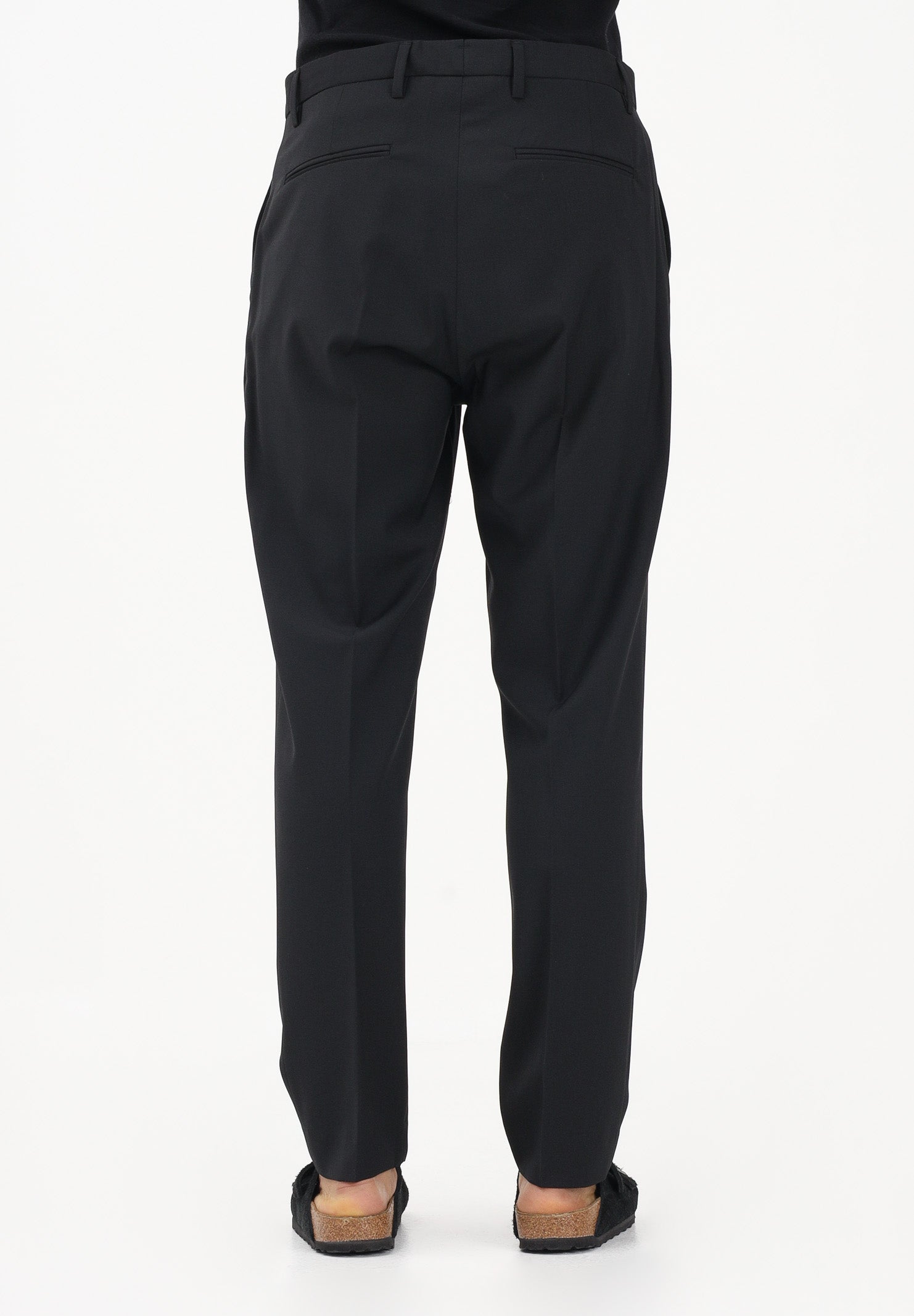 I'M BRIAN Pantalone elegante nero da uomo PA3713 009 I'M BRIAN