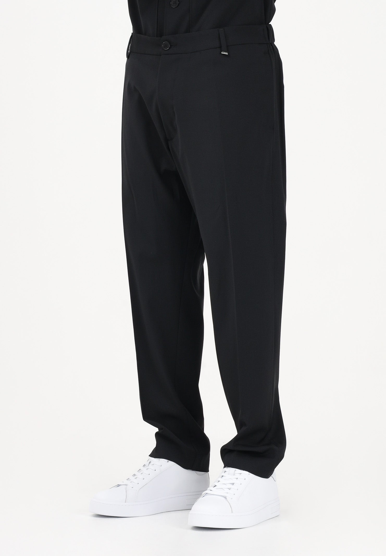 I'M BRIAN Pantalone nero da uomo PA3717 009 I'M BRIAN