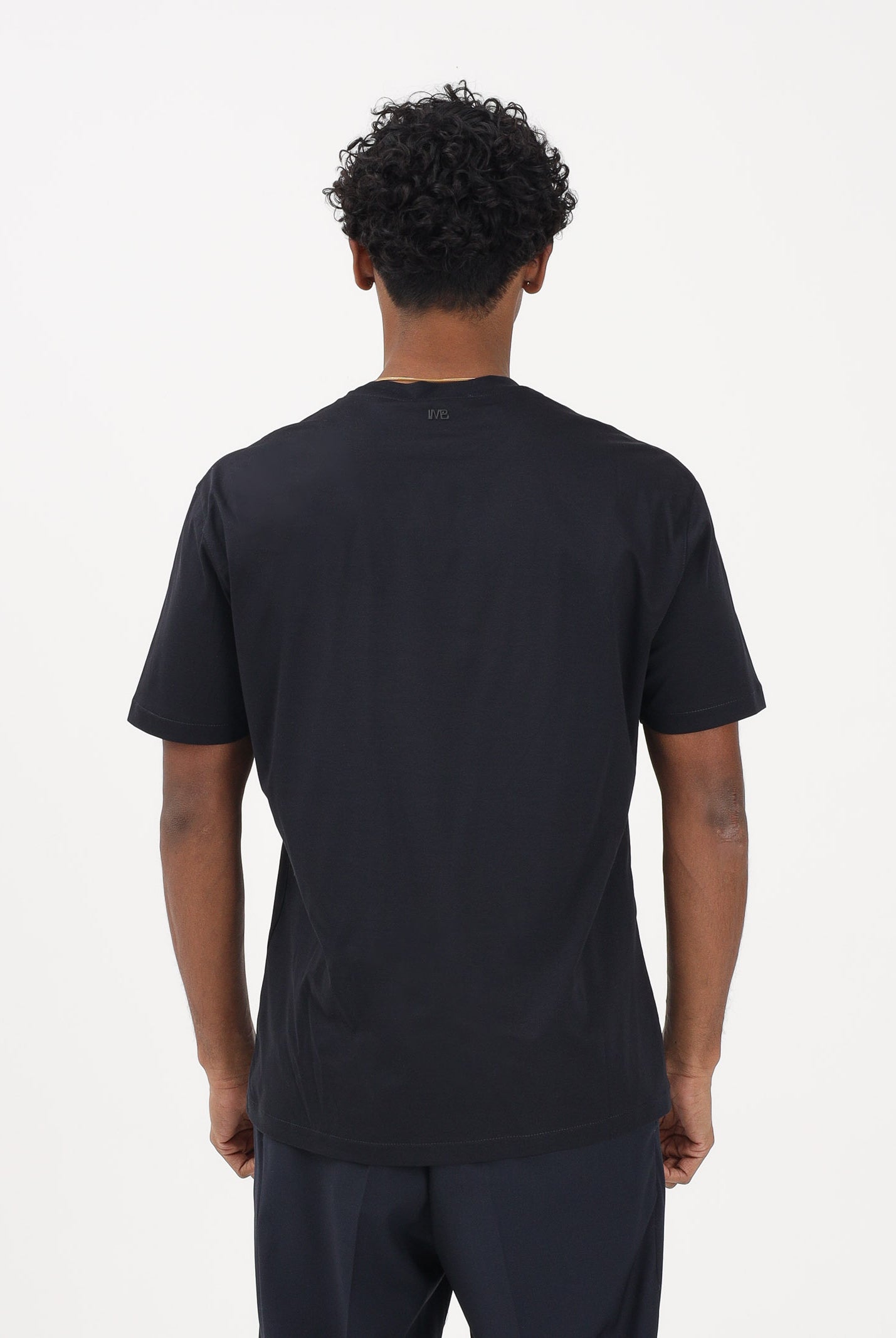 I'M BRIAN T-shirt a manica corta blu da uomo TS3742 005 I'M BRIAN