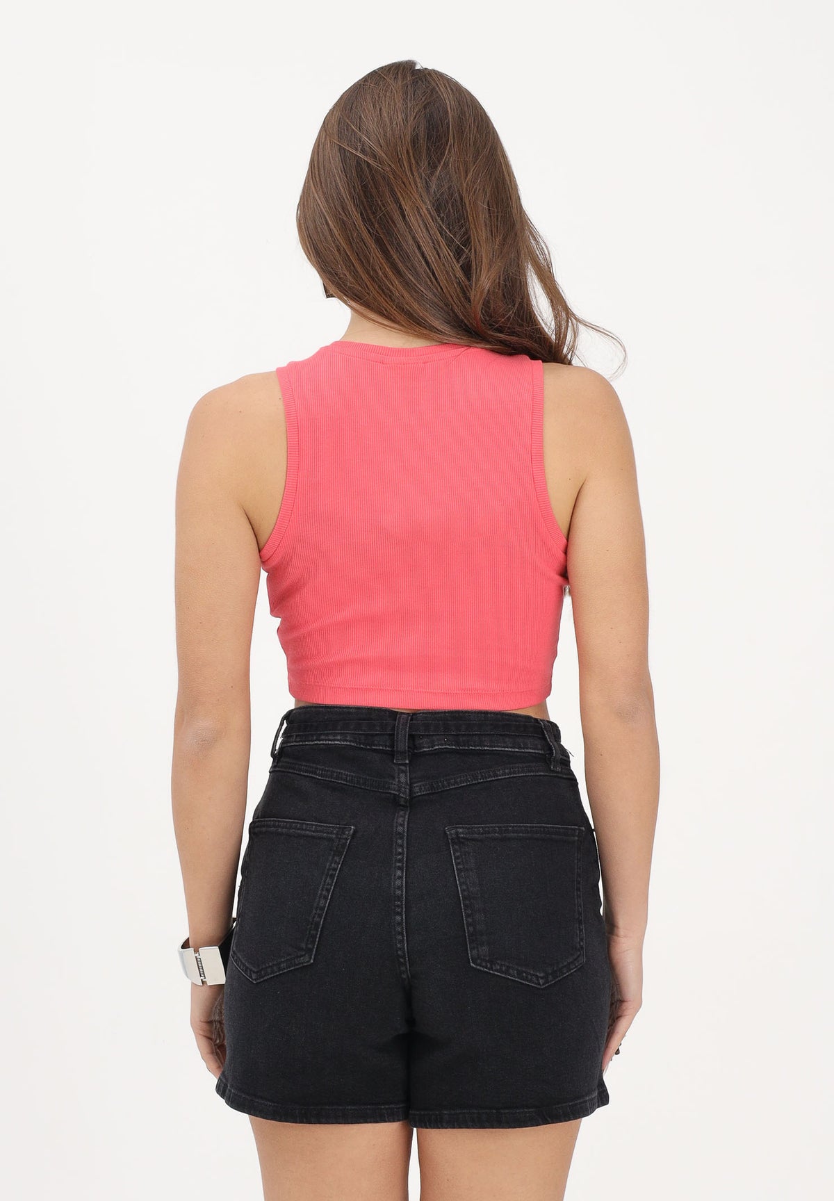 JDY Canotta crop corallo da donna 15352287 CACO JDY