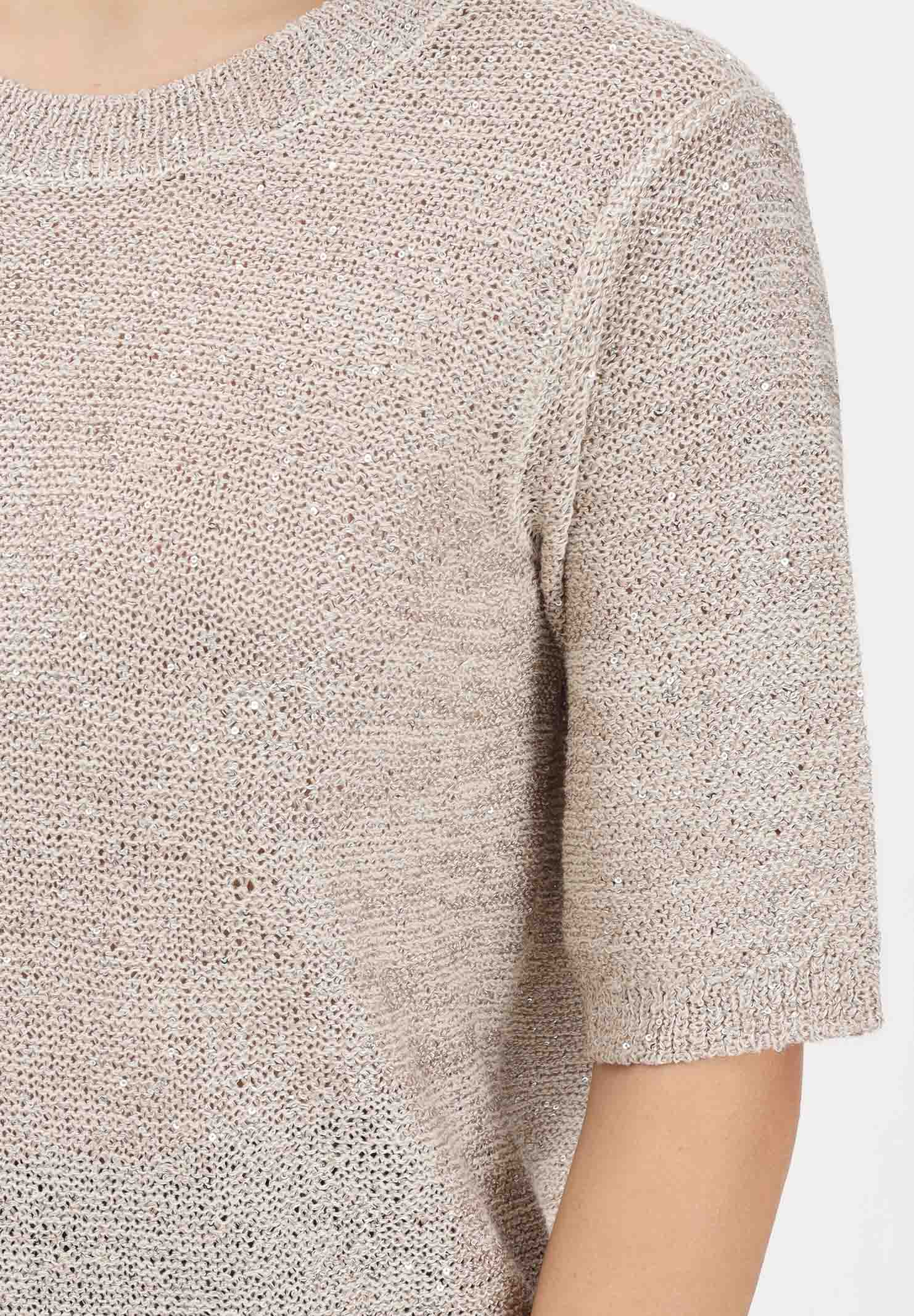 JDY Maglia a manica corta beige da donna 15366194 FO JDY