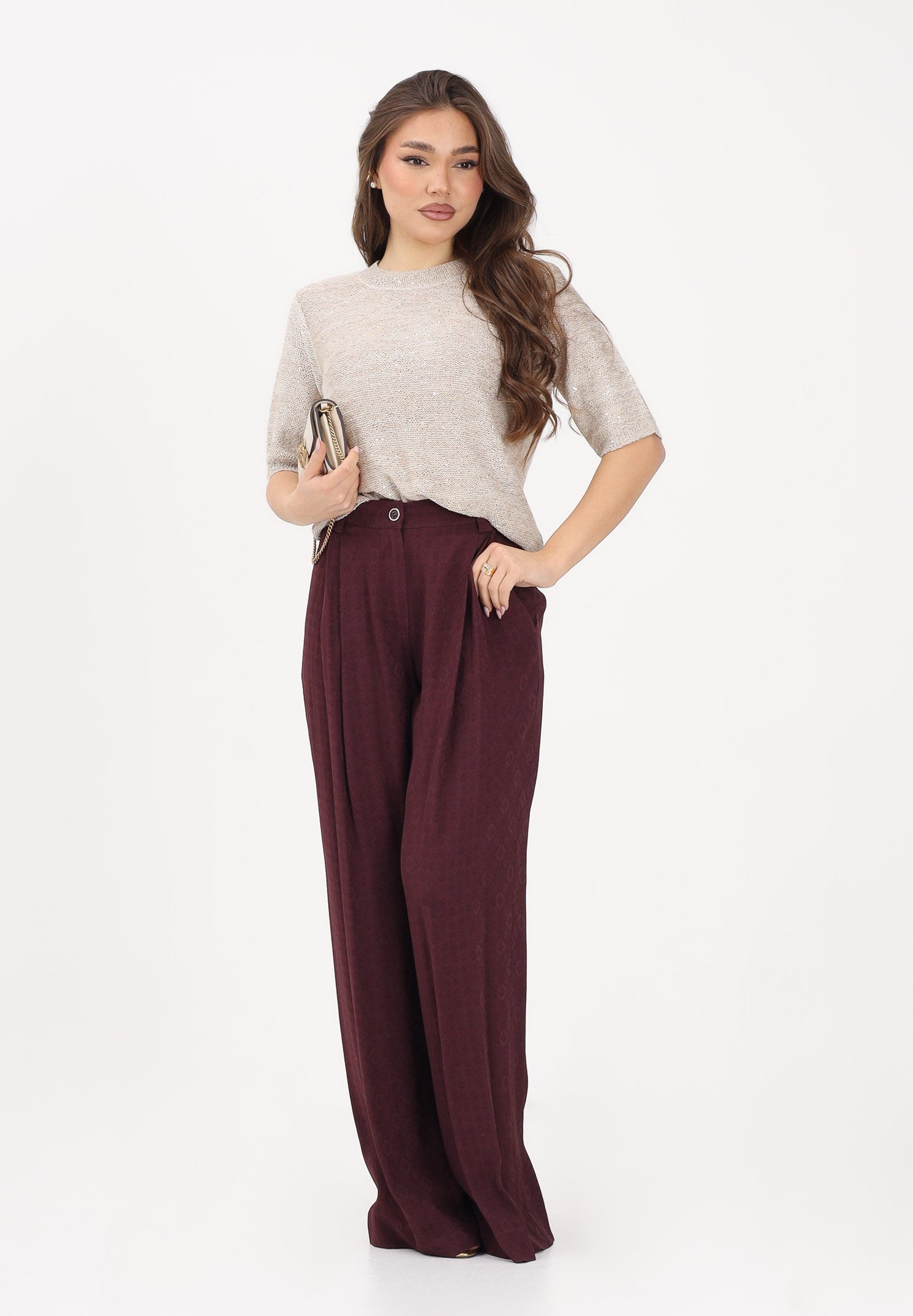 JDY Maglia a manica corta beige da donna 15366194 FO JDY
