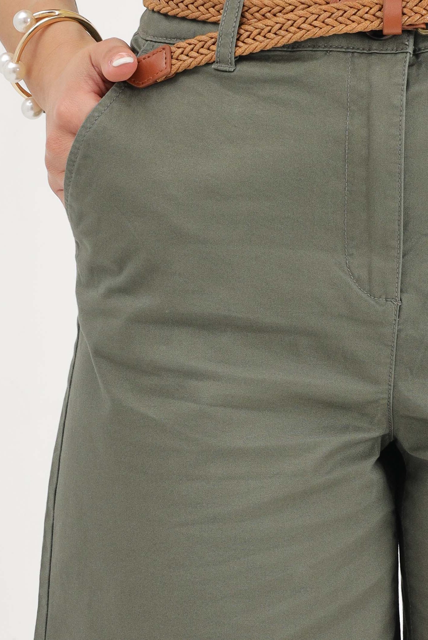 JDY Shorts verde militare da donna 15369843 KA JDY