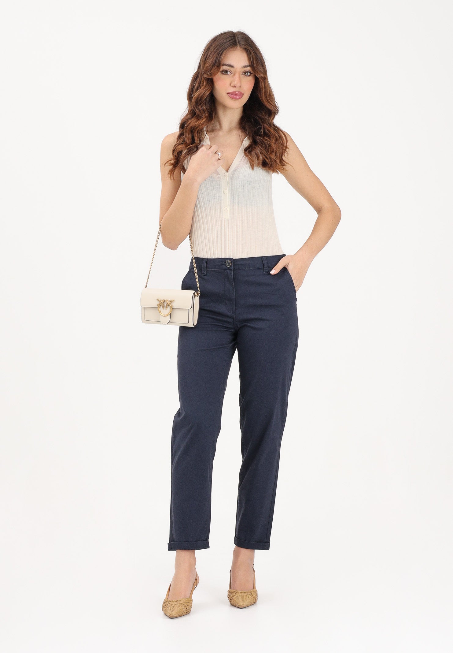 JDY Pantalone blu da donna 15371498 NISK JDY
