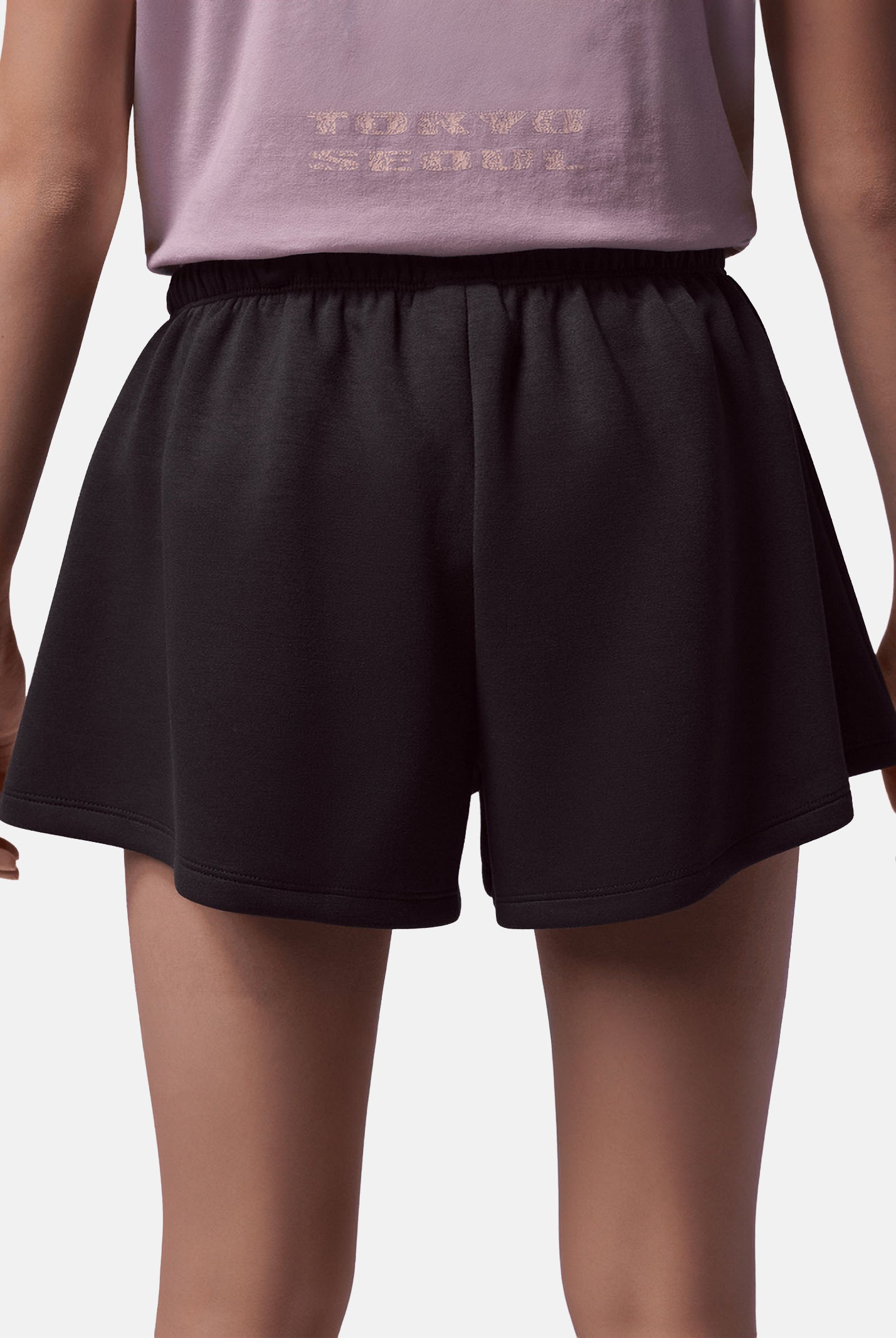 JORDAN Shorts sportivo Brooklyn Festival nero da bambina 45F827 G0T JORDAN