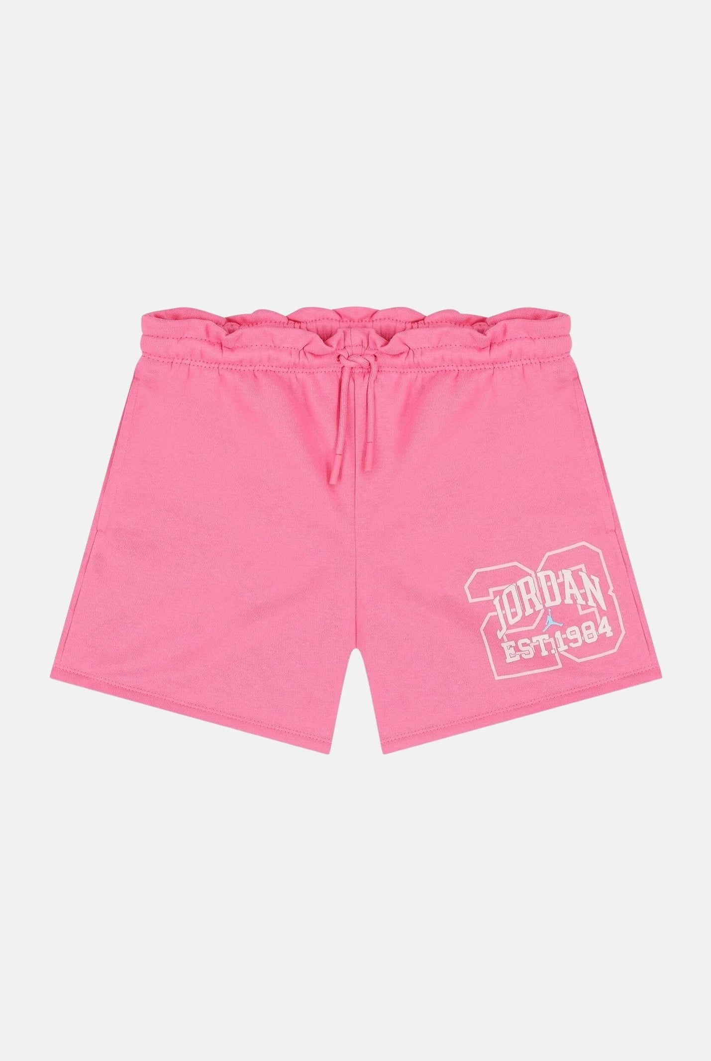 JORDAN shorts Diary Paperbag Pink Glow rosa acceso da bambina. 45F889 AFD JORDAN