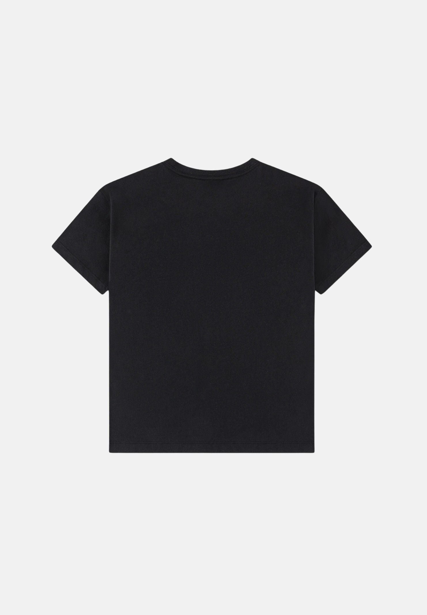 JORDAN T-shirt a manica corta Charm Necklace nera per bambino e bambina 45F861 023 JORDAN