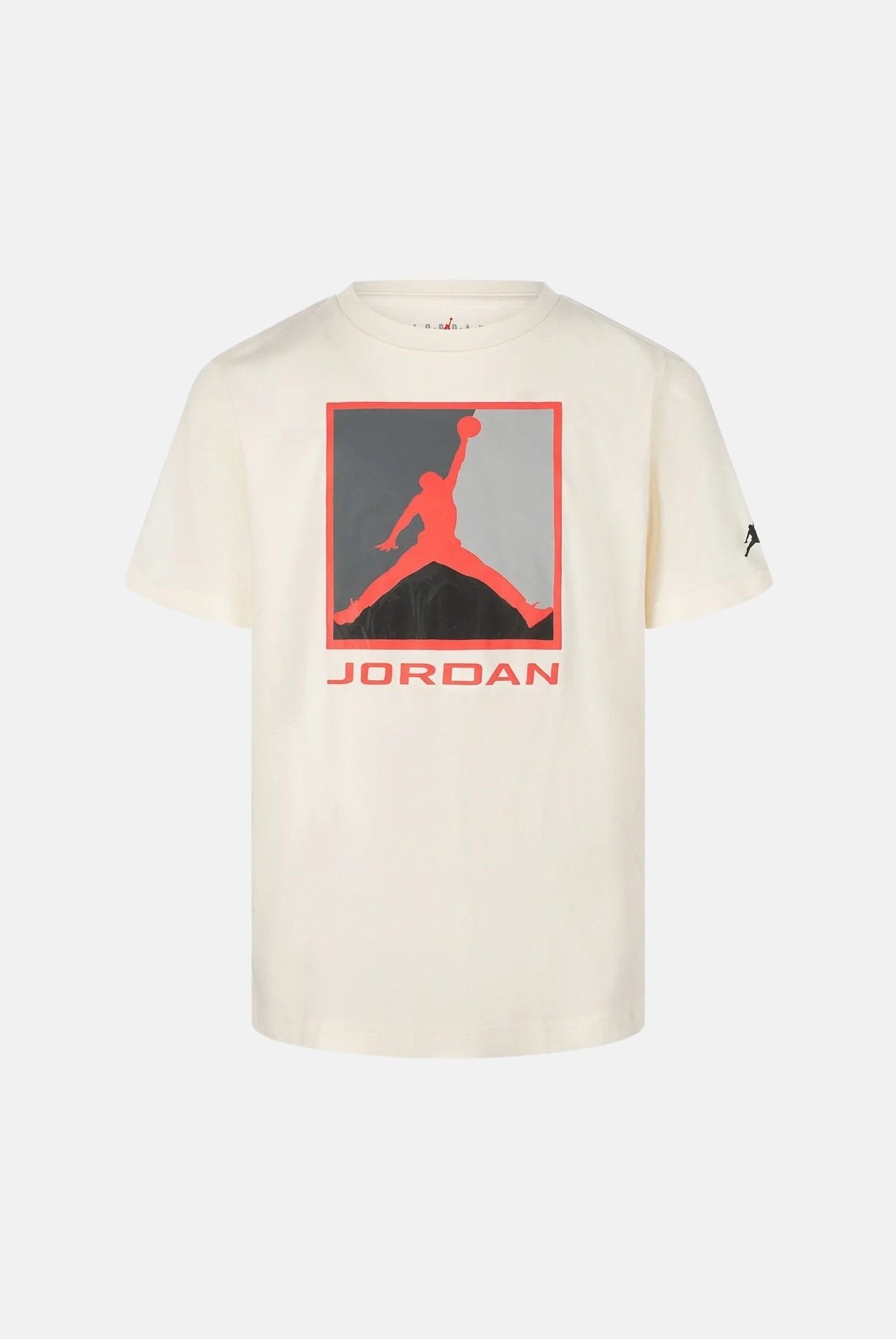 JORDAN T-shirt a manica corta Flight Essentials panna da bambino 95F057 W5T JORDAN