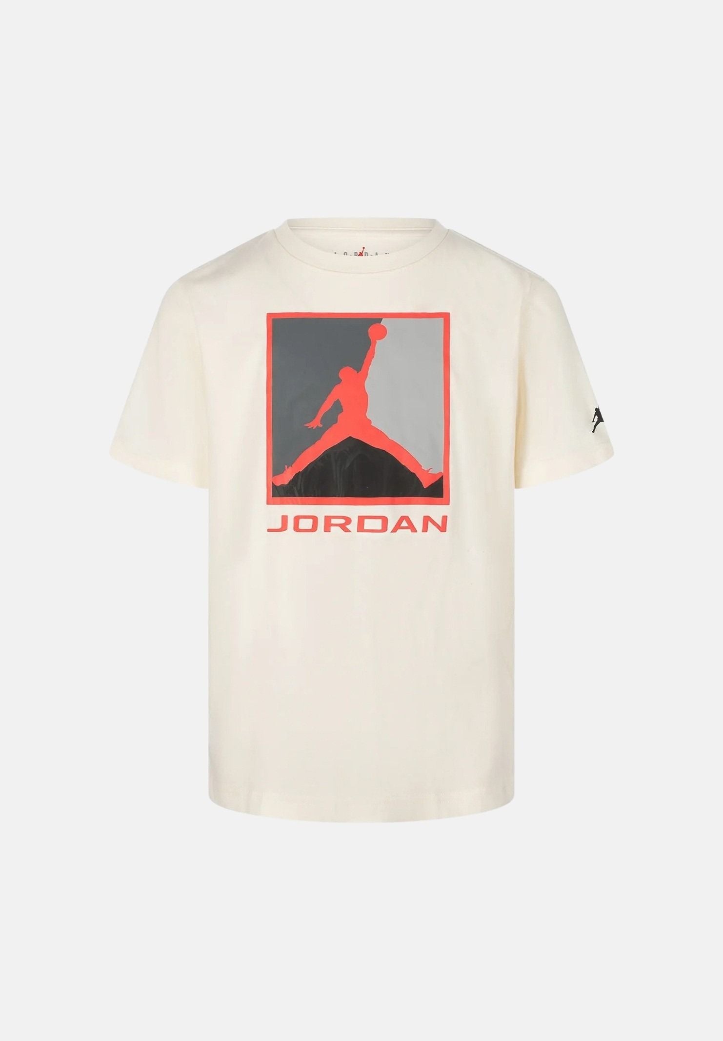 JORDAN T-shirt a manica corta Flight Essentials panna da bambino 95F057 W5T JORDAN