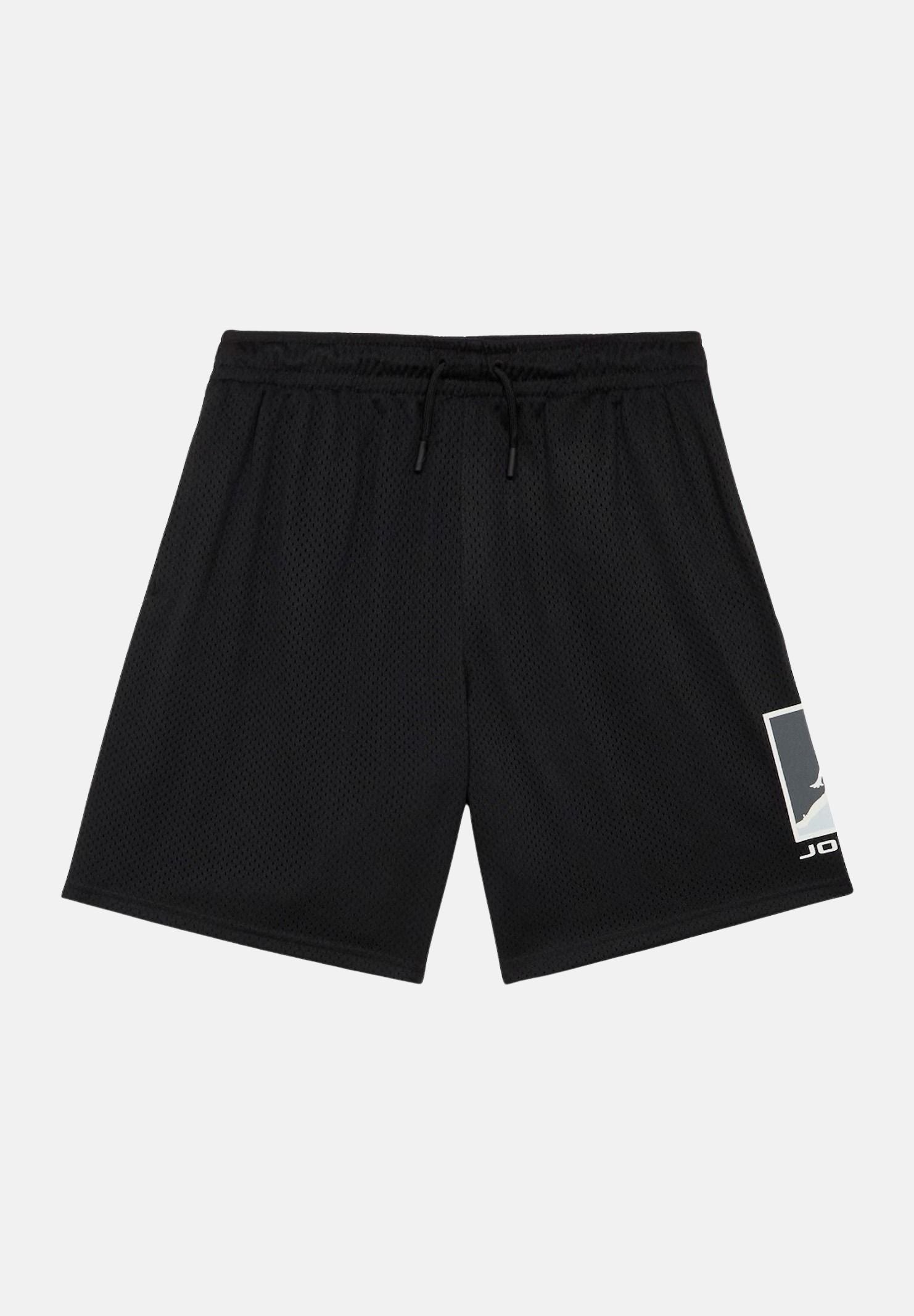 JORDAN Shorts sportivo Brooklyn Baseline nero da bambino 95F475 023 JORDAN