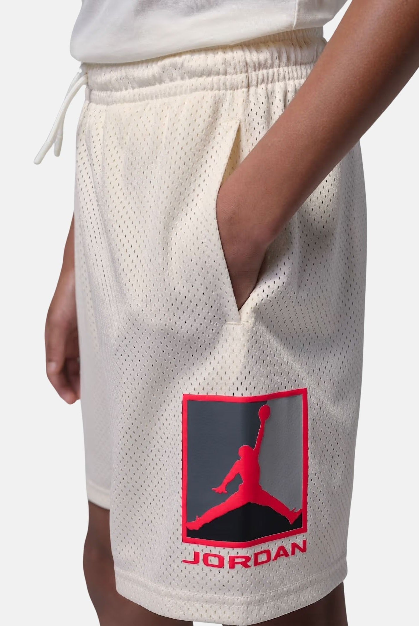 JORDAN Shorts sportivo Brooklyn Baseline panna da bambino 95F475 W5T JORDAN