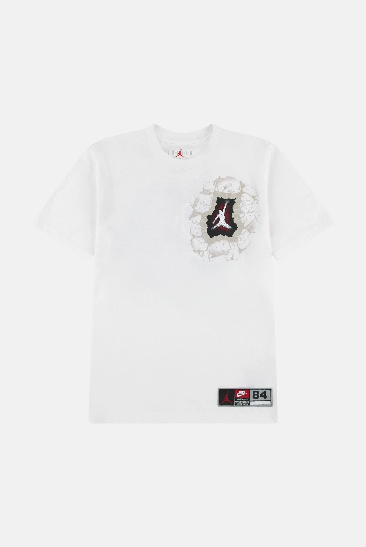 JORDAN T-shirt a manica corta Jersey Breakthrough bianca da bambino 95F605 782 JORDAN