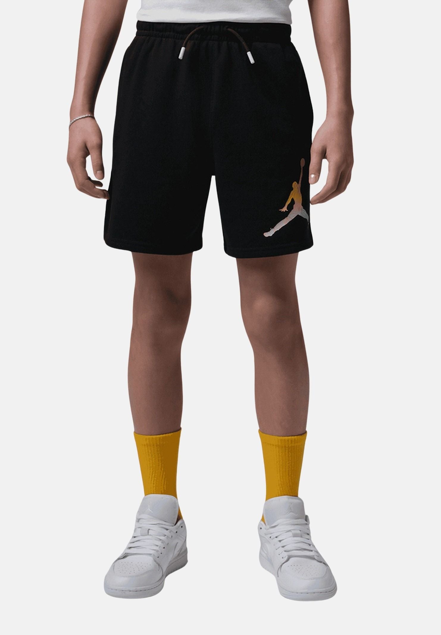 JORDAN Shorts sportivo World Tour nero per bambino e bambina 95F797 023 JORDAN