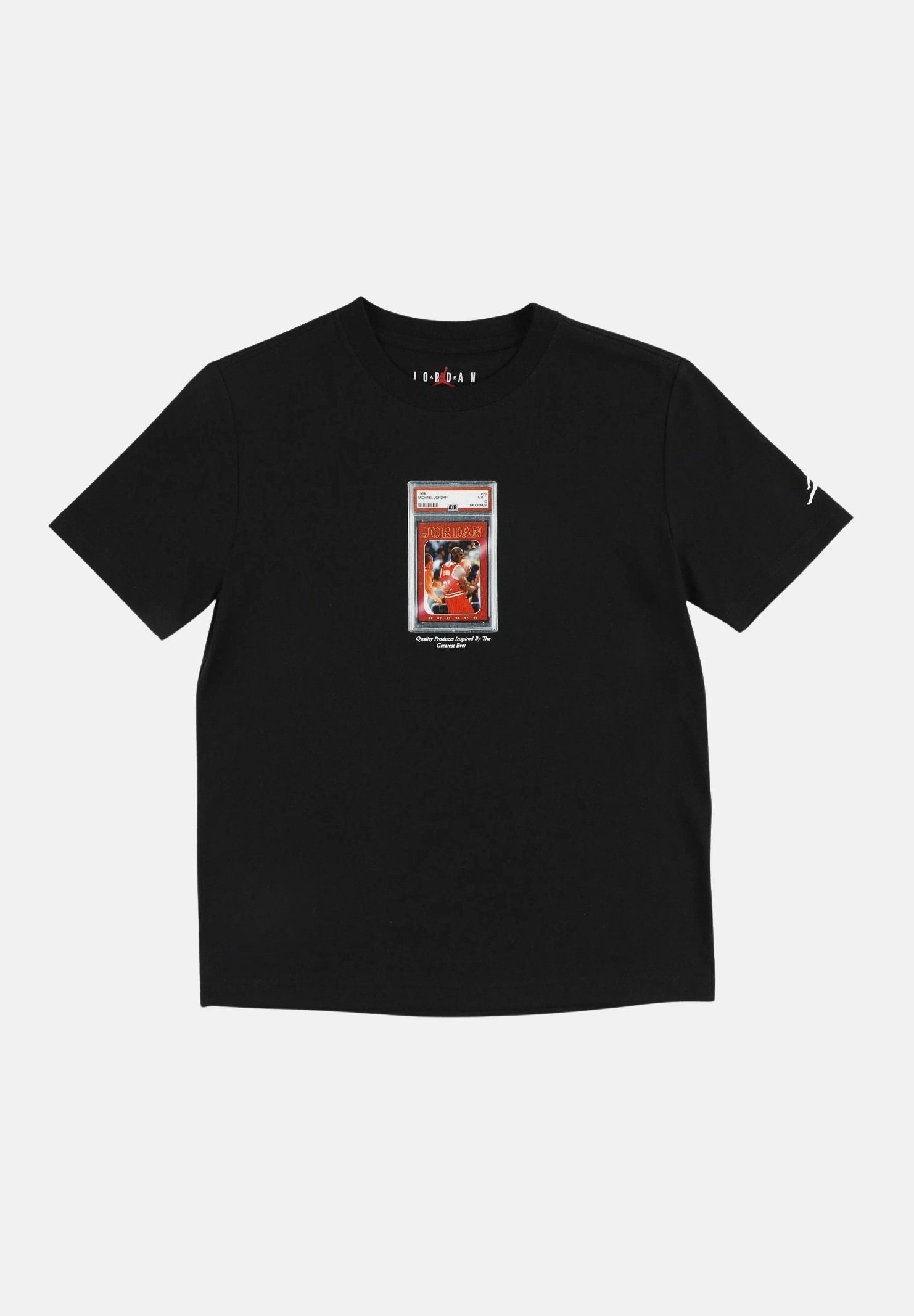 JORDAN T-shirt a manica corta Mint 10 nera per bambino e bambina 95F856 023 JORDAN