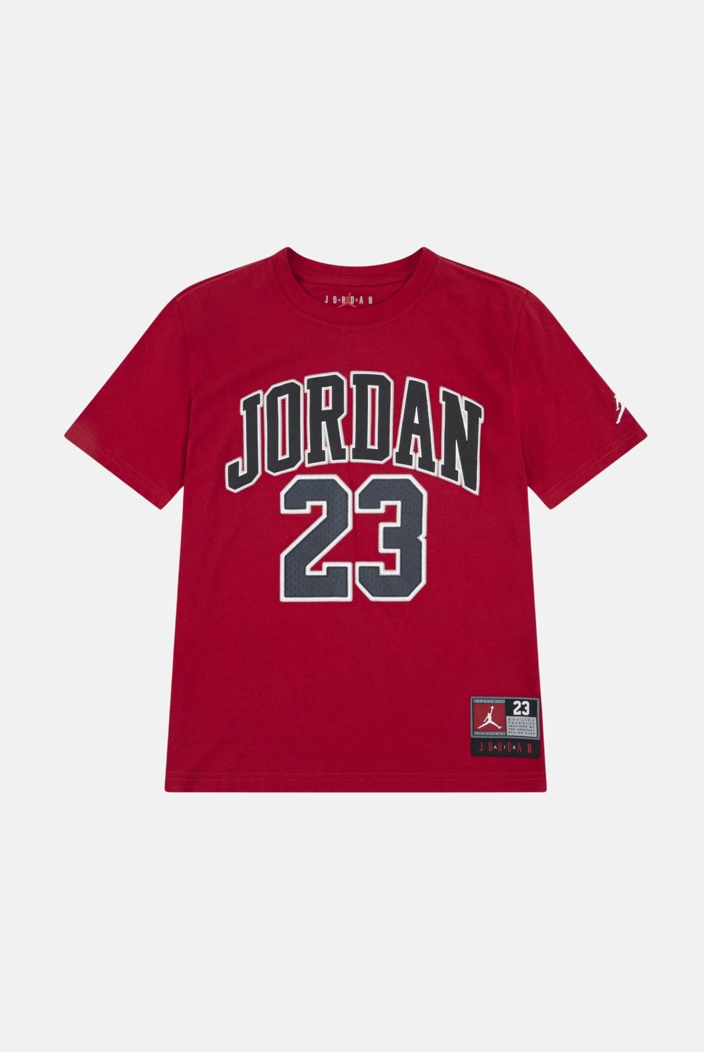 JORDAN T-shirt a manica corta PRACTICE FLIGHT rossa da bambino 95A088 R78 JORDAN
