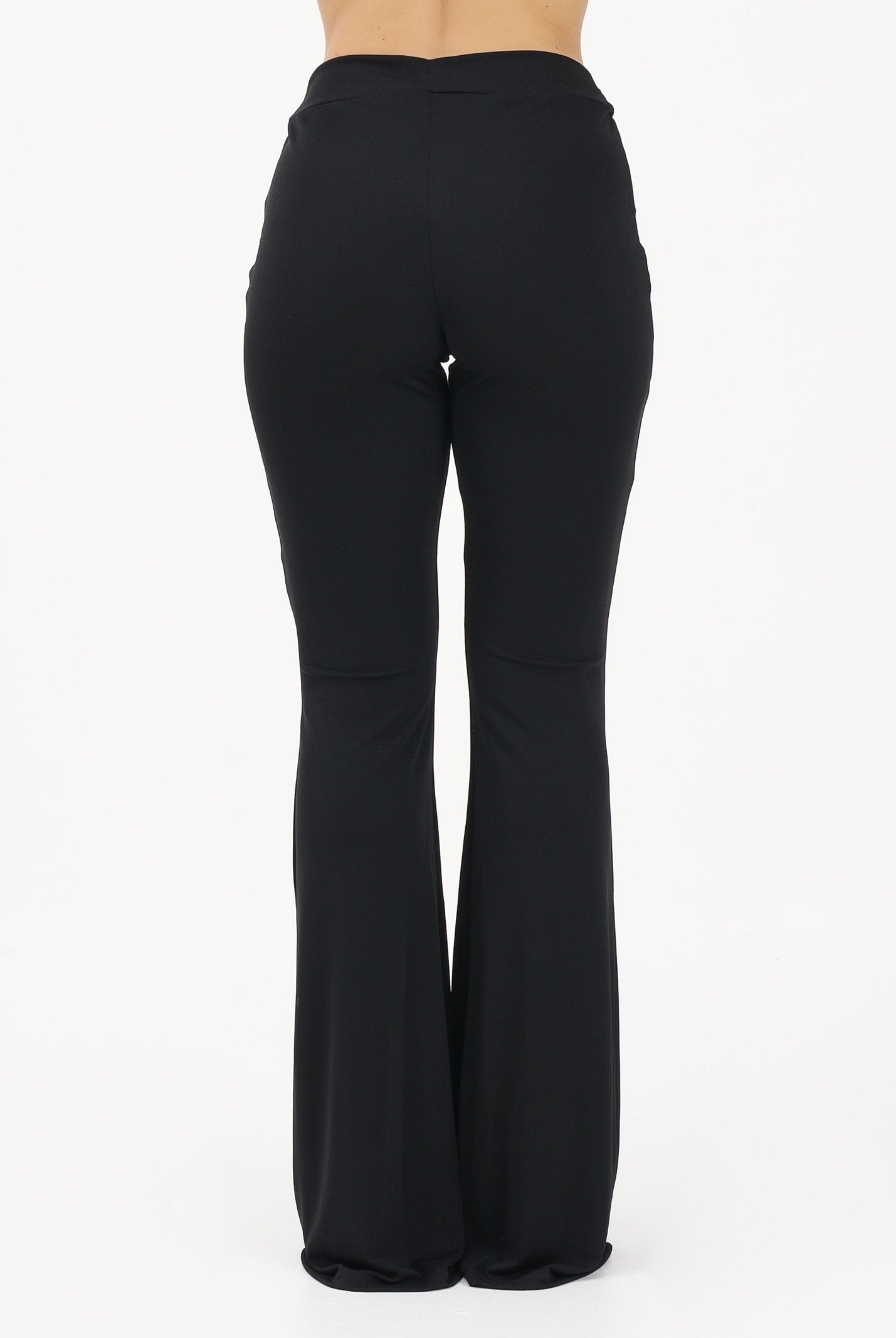 JUST CAVALLI Leggings nero da donna con dettaglio gioiello 80PAC101J0253 899 JUST CAVALLI