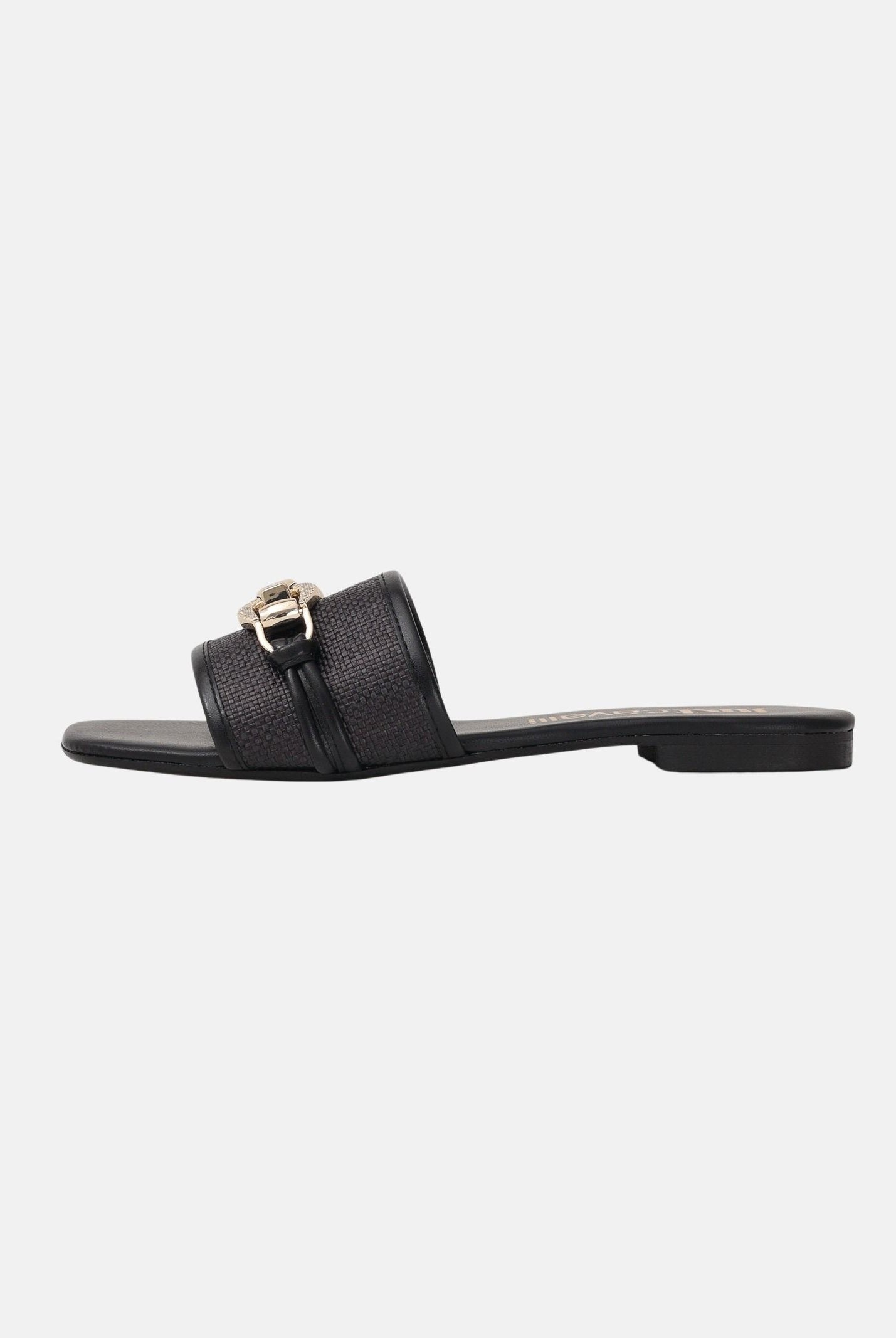 JUST CAVALLI Ciabatte nere da donna con fibbia 80RA3S81ZSE61 899 JUST CAVALLI