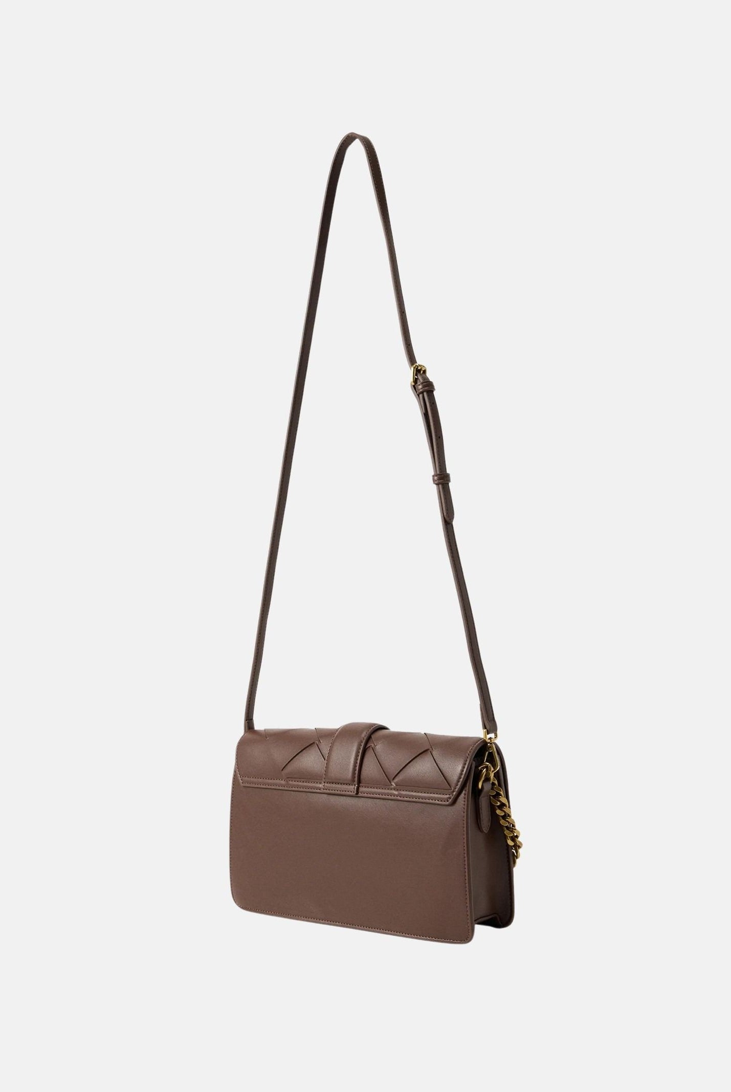 JUST CAVALLI Borsa a tracolla marrone da donna con fibbia 80RA4BM1ZSD88 772 JUST CAVALLI