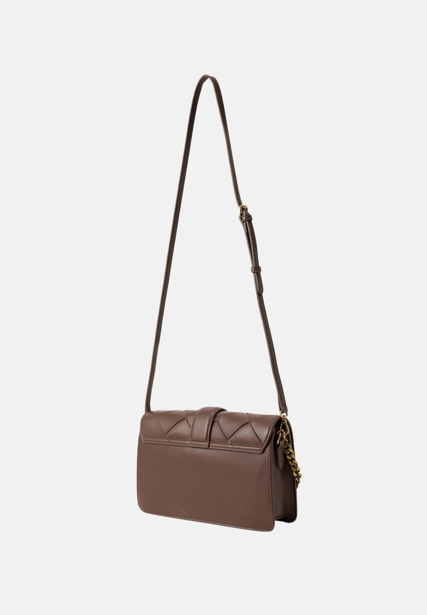 JUST CAVALLI Borsa a tracolla marrone da donna con fibbia 80RA4BM1ZSD88 772 JUST CAVALLI