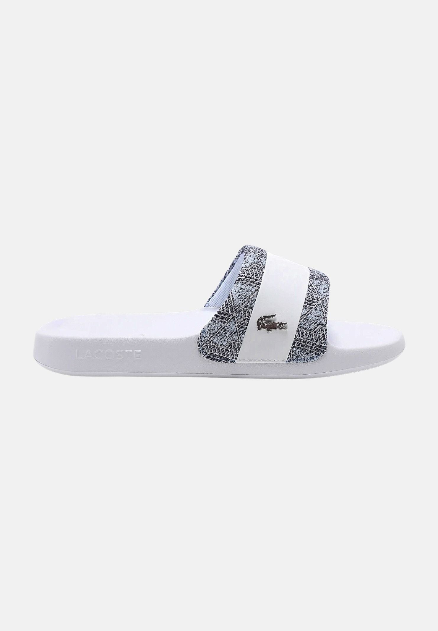 LACOSTE Ciabatte Serve Hybrid bianche per uomo e donna E03863 080 LACOSTE