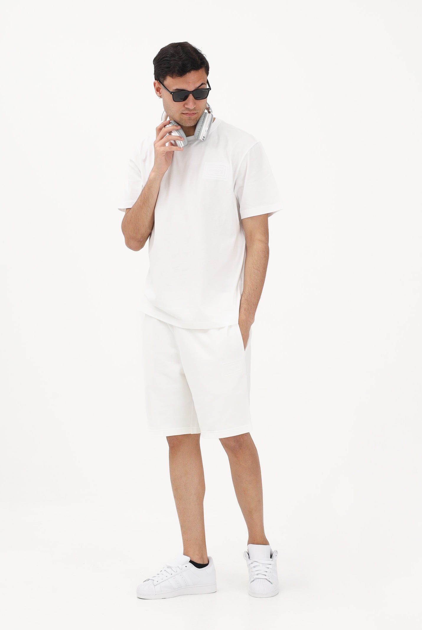 LACOSTE Shorts sportivo bianco da uomo GH0788 70V LACOSTE