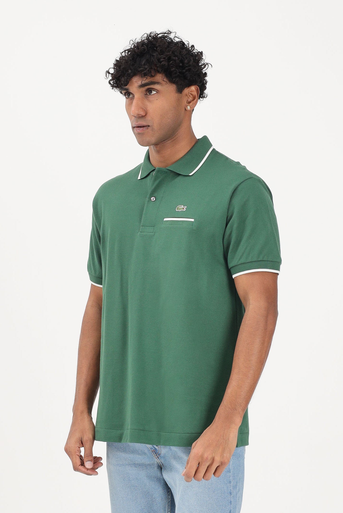 LACOSTE Polo a manica corta classic fit L.12.12 verde da uomo PH9838 YRR LACOSTE