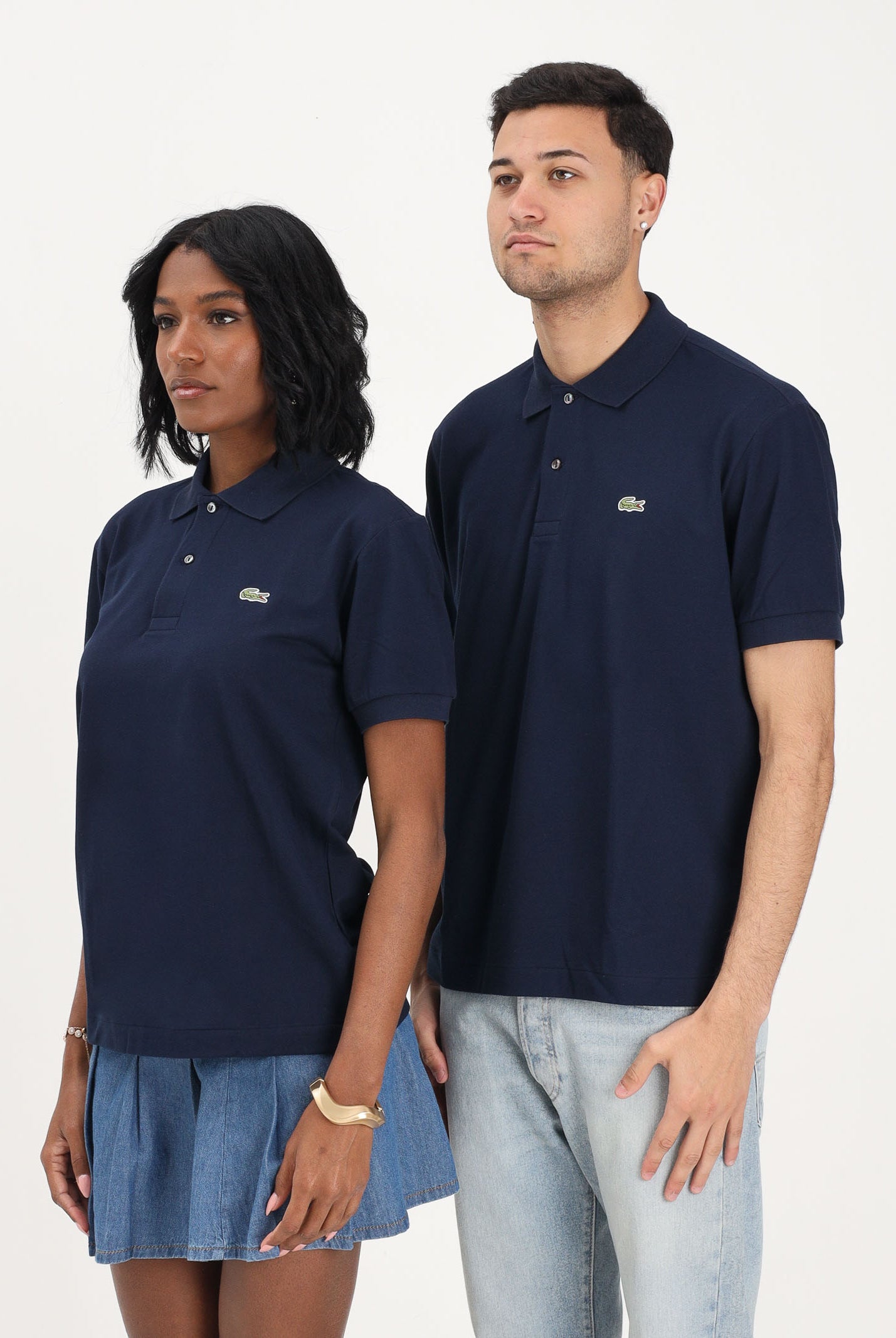 LACOSTE Polo a manica corta Classic Fit L.12.12 LIGHT blu per uomo e donna PH9851 166 LACOSTE