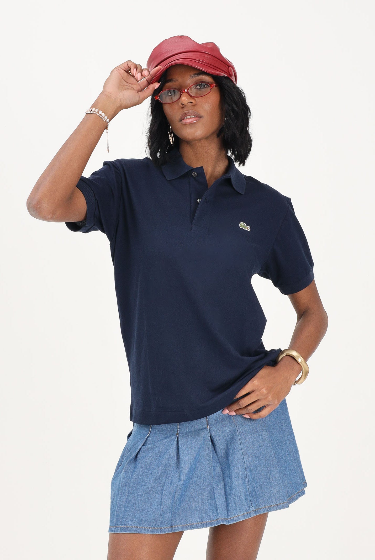 LACOSTE Polo a manica corta Classic Fit L.12.12 LIGHT blu per uomo e donna PH9851 166 LACOSTE