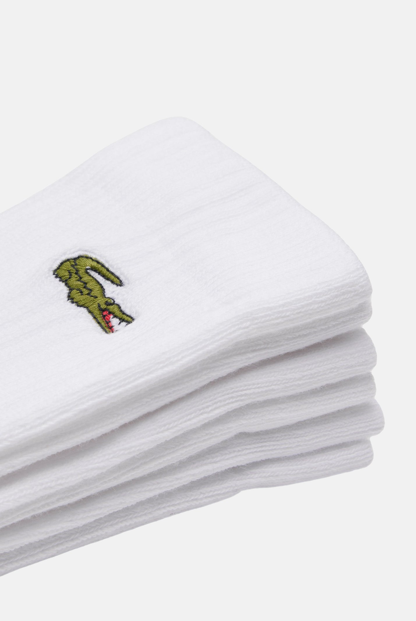 LACOSTE Calzini (3 paia) bianchi per uomo e donna RA4182 Z92 LACOSTE