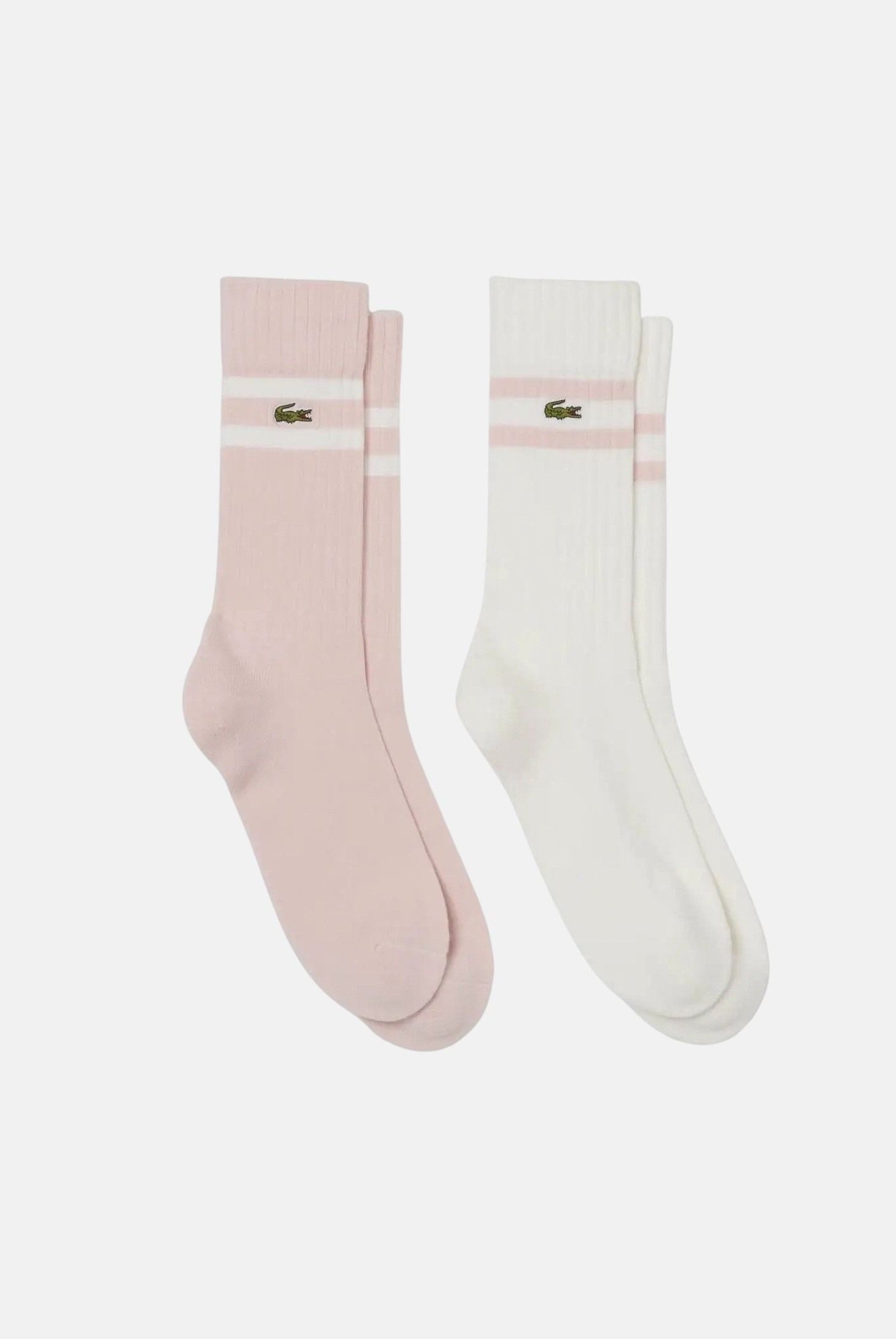 LACOSTE Calzini (2paia) bianchi e rosa per uomo e donna RA6842 R80 LACOSTE