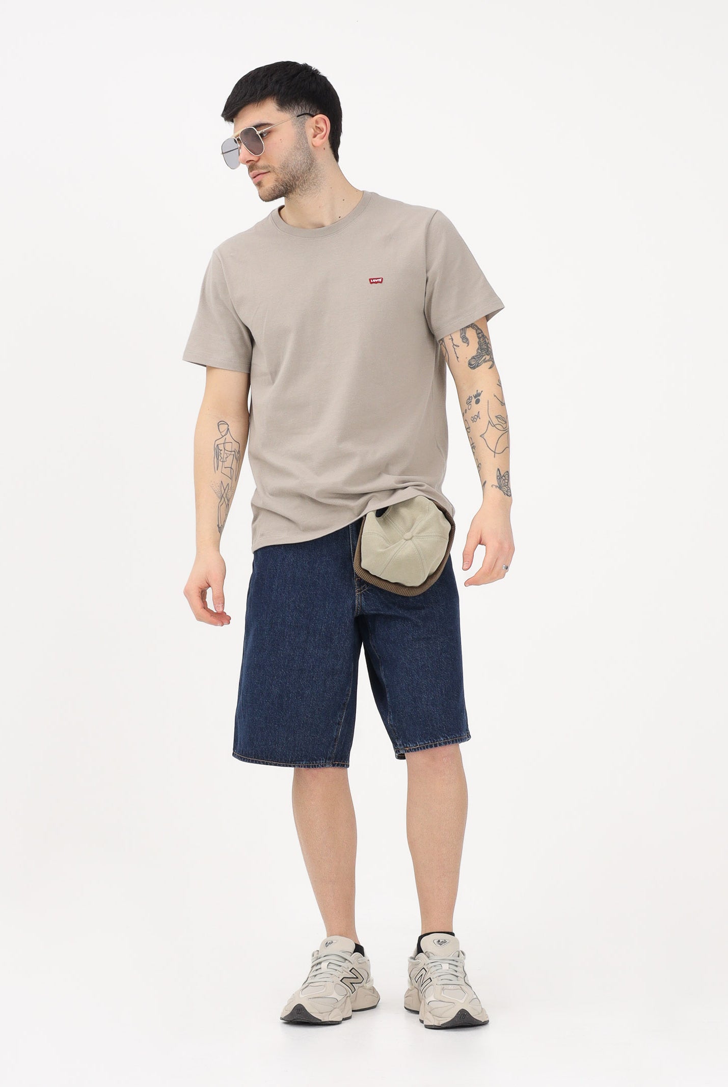 LEVI'S Shorts 478™ Baggy in denim blu da uomo 001JM-0009 . LEVI'S®