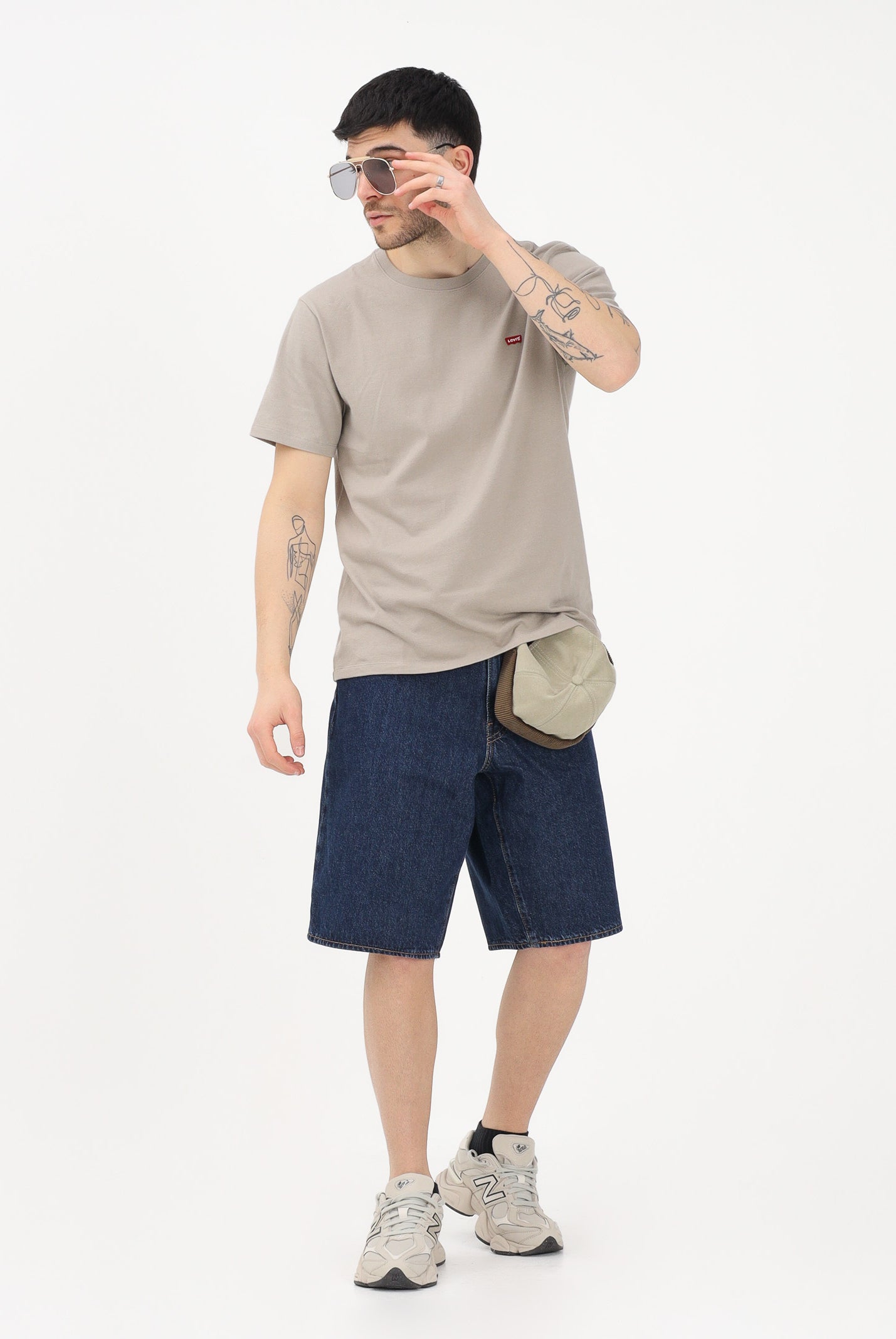 LEVI'S Shorts 478™ Baggy in denim blu da uomo 001JM-0009 . LEVI'S®
