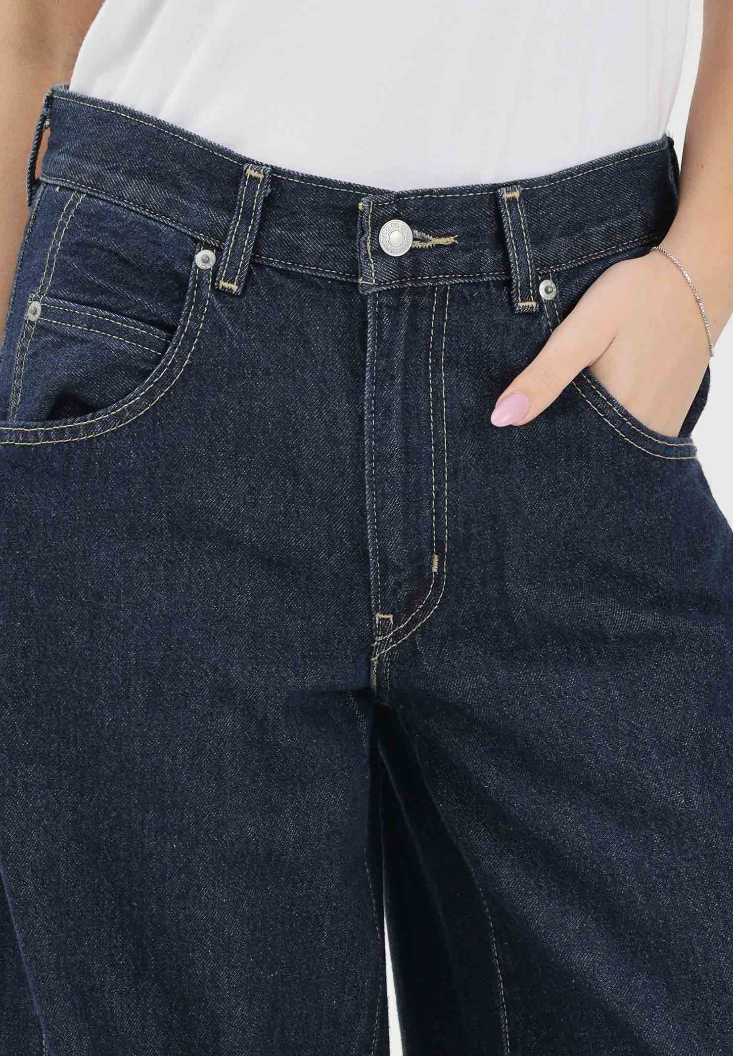 LEVI'S Jeans Barrel Super Baggy in denim blu da donna 003NF-0001 . LEVI'S®