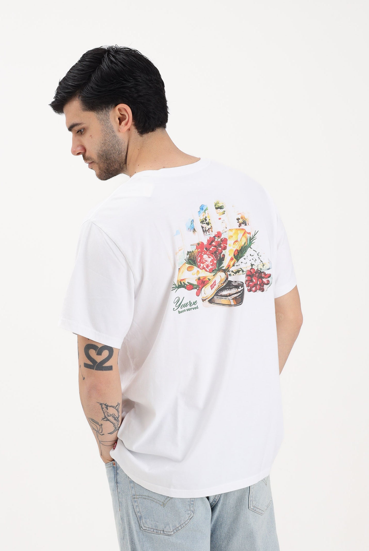 LEVI'S T-shirt a manica corta Graphic bianca da uomo 16143-2386 . LEVI'S®